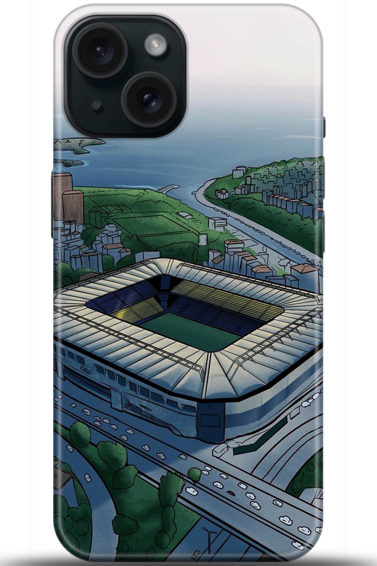 Apple iPhone 15 Uyumlu Kılıf HD Baskılı Kılıf - Followed Institution 5715