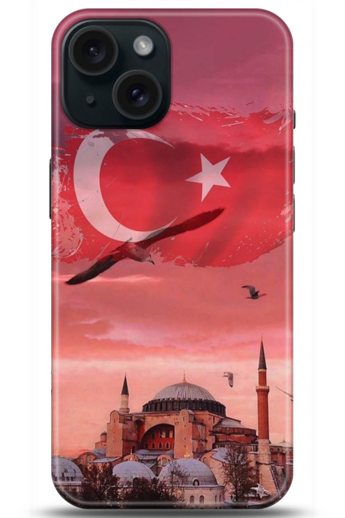 Apple iPhone 15 Plus Uyumlu Kılıf HD Baskılı Kılıf - Followed Institution 5179