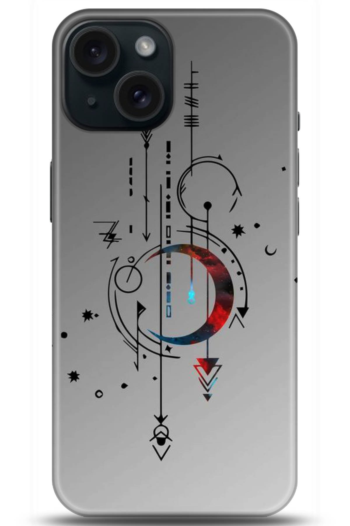 Apple iPhone 15 Plus Uyumlu Kılıf HD Baskılı Kılıf - Followed Institution 5182