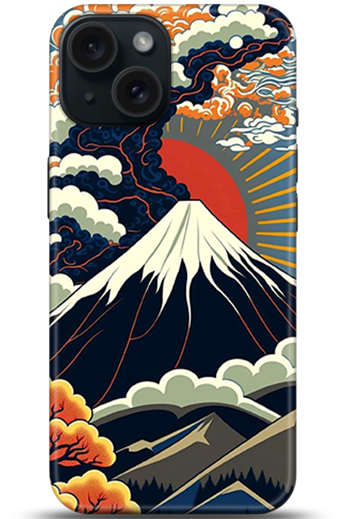 Apple iPhone 15 Plus Uyumlu Kılıf HD Baskılı Kılıf - Followed Institution 5342