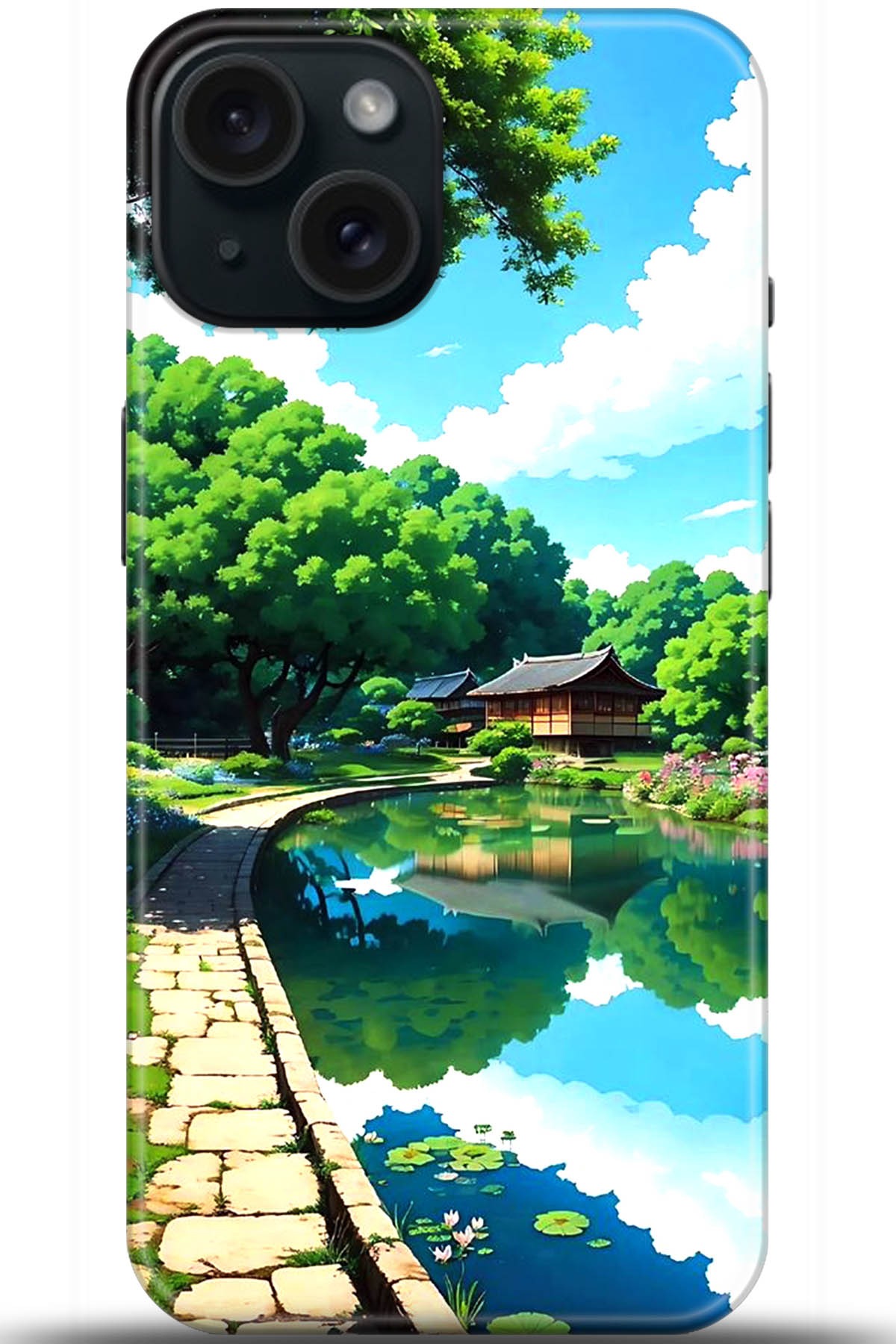 Apple iPhone 15 Plus Uyumlu Kılıf HD Baskılı Kılıf - Followed Institution 5463