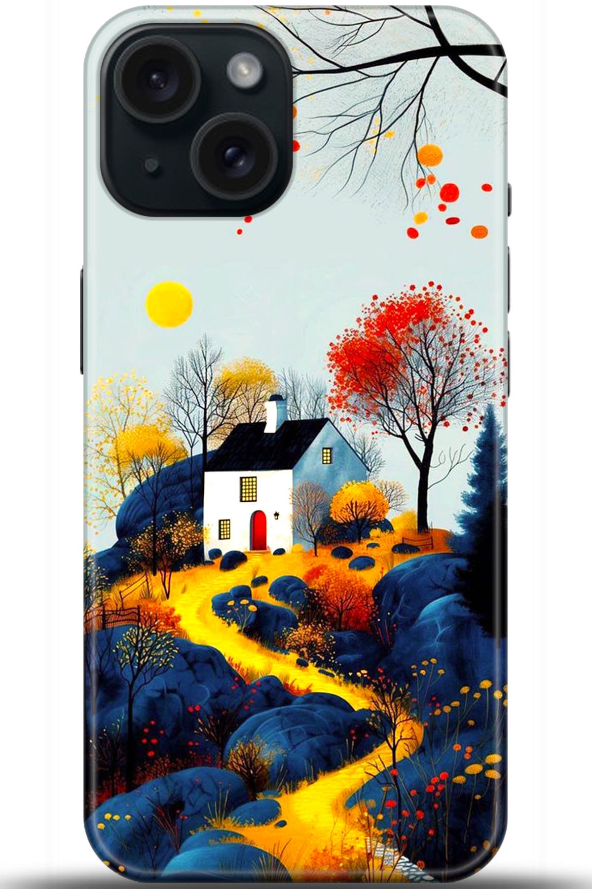 Apple iPhone 15 Plus Uyumlu Kılıf HD Baskılı Kılıf - Followed Institution 5569