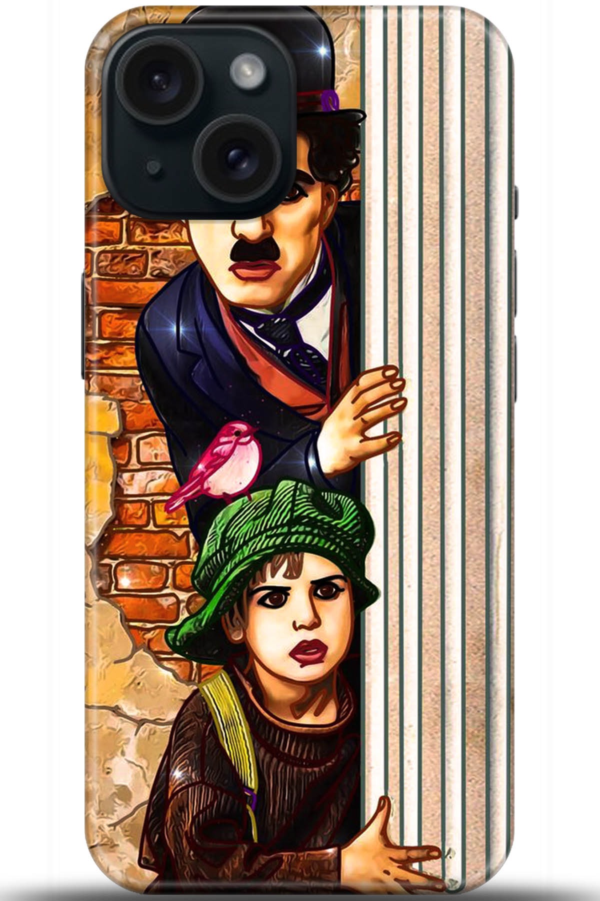 Apple iPhone 15 Plus Uyumlu Kılıf HD Baskılı Kılıf - Followed Institution 5694