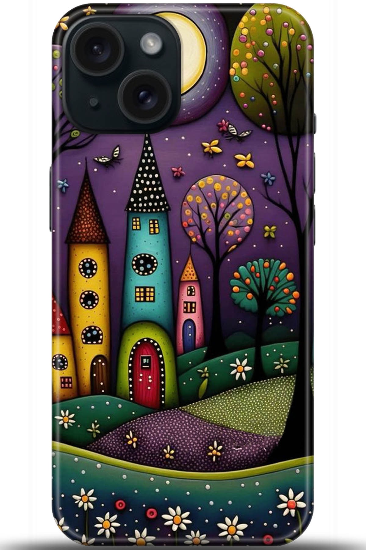 Apple iPhone 15 Plus Uyumlu Kılıf HD Baskılı Kılıf - Followed Institution 5704