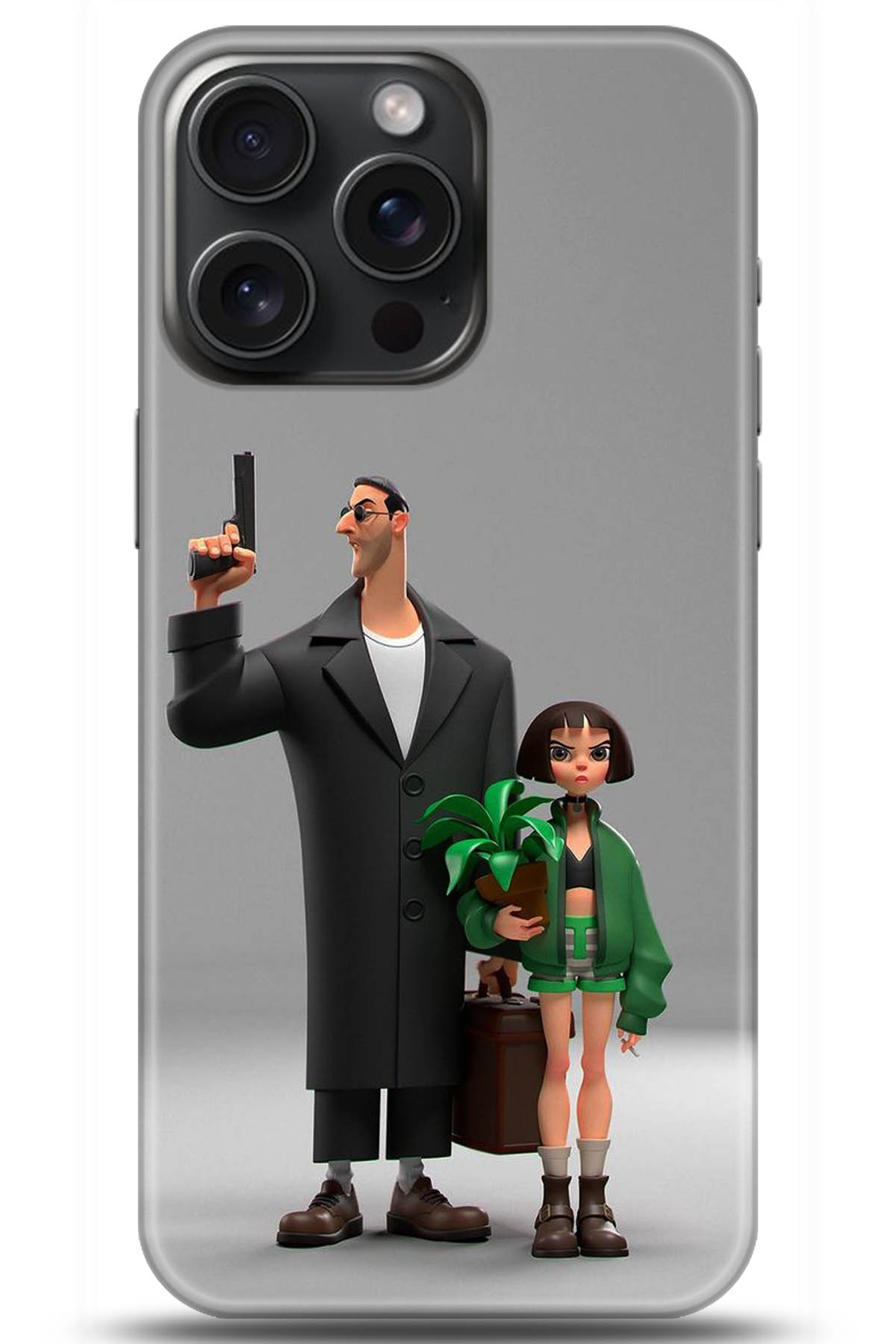 Apple iPhone 15 Pro Uyumlu Kılıf HD Baskılı Kılıf - Followed Institution 5079