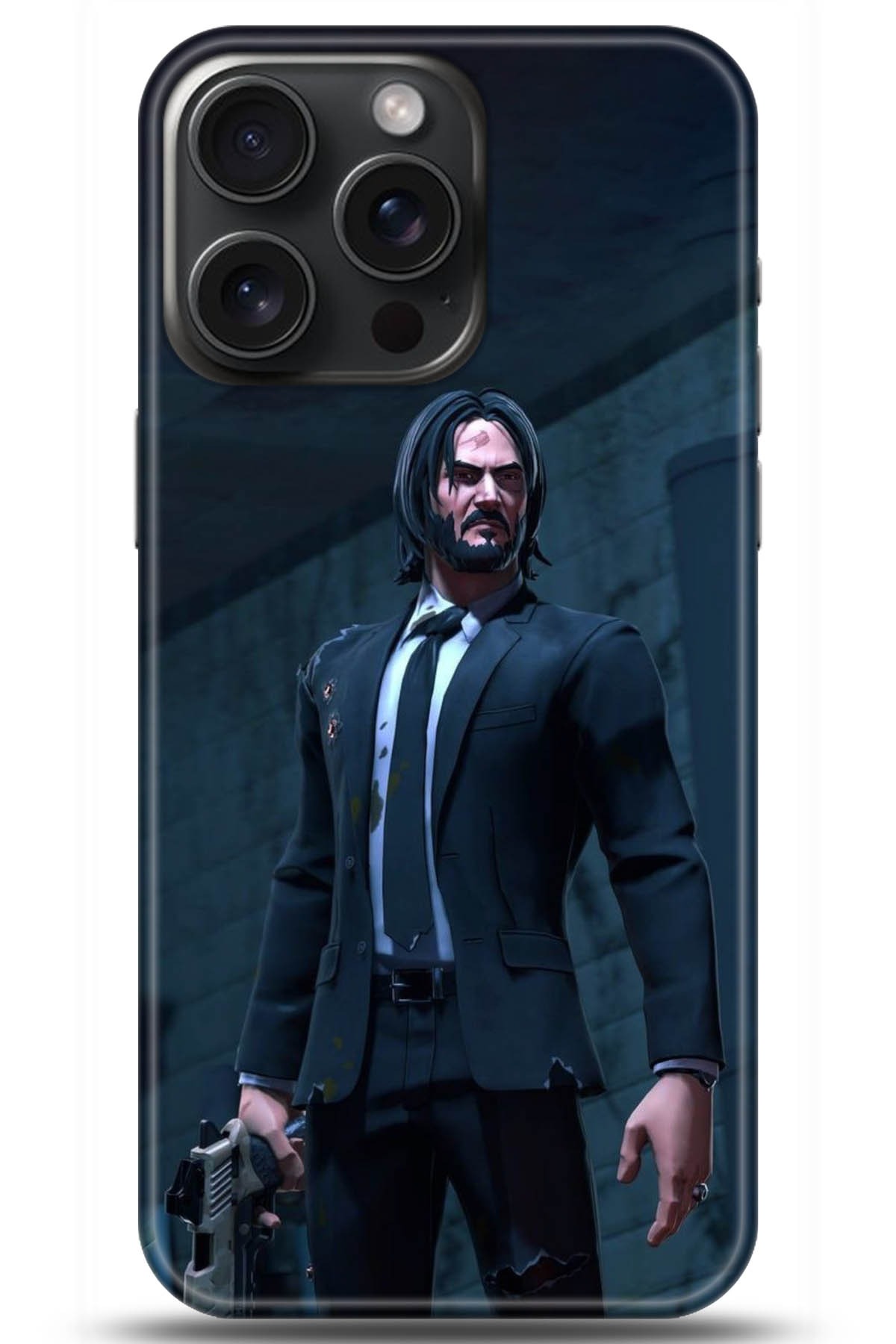 Apple iPhone 15 Pro Uyumlu Kılıf HD Baskılı Kılıf - Followed Institution 5106