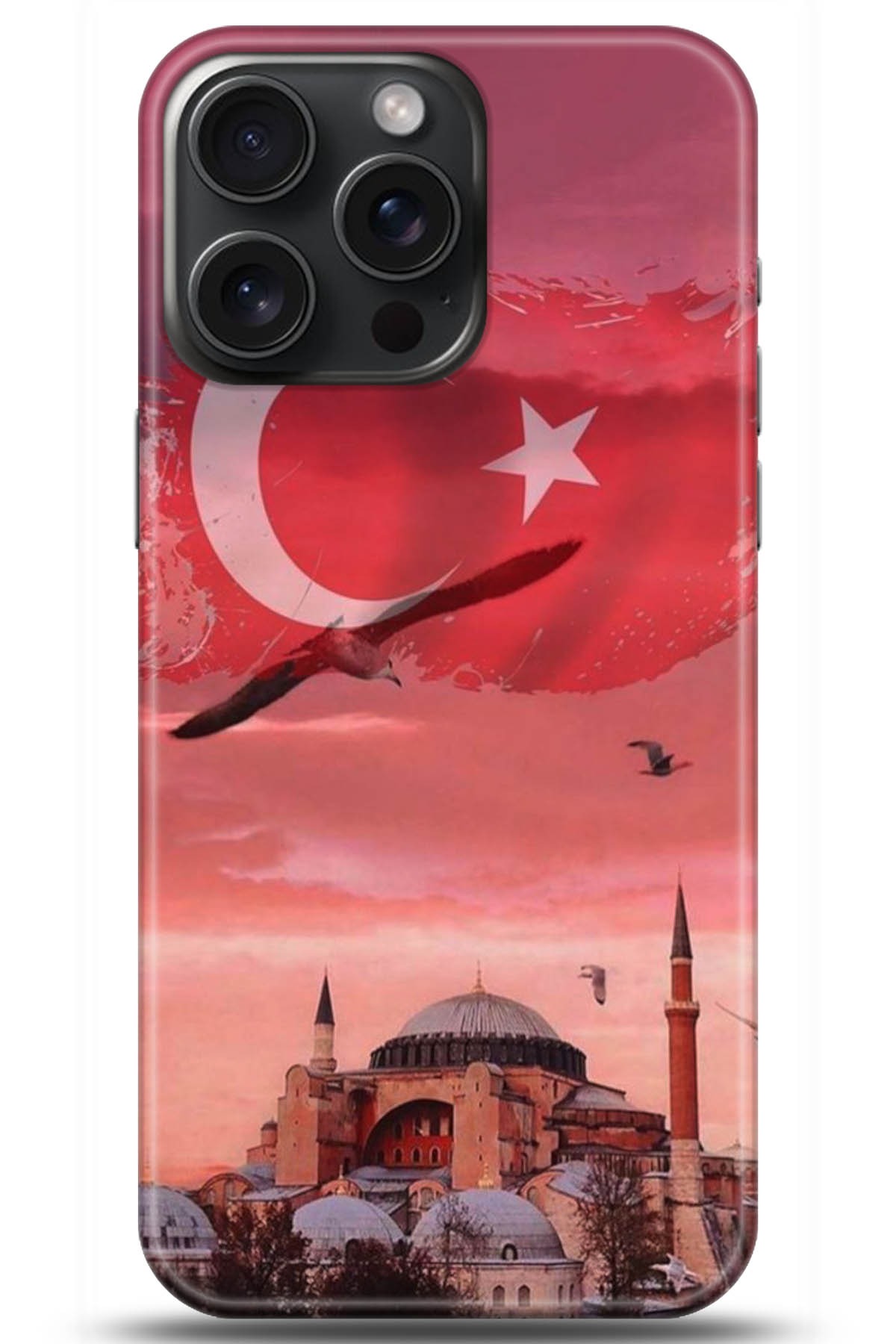 Apple iPhone 15 Pro Uyumlu Kılıf HD Baskılı Kılıf - Followed Institution 5179