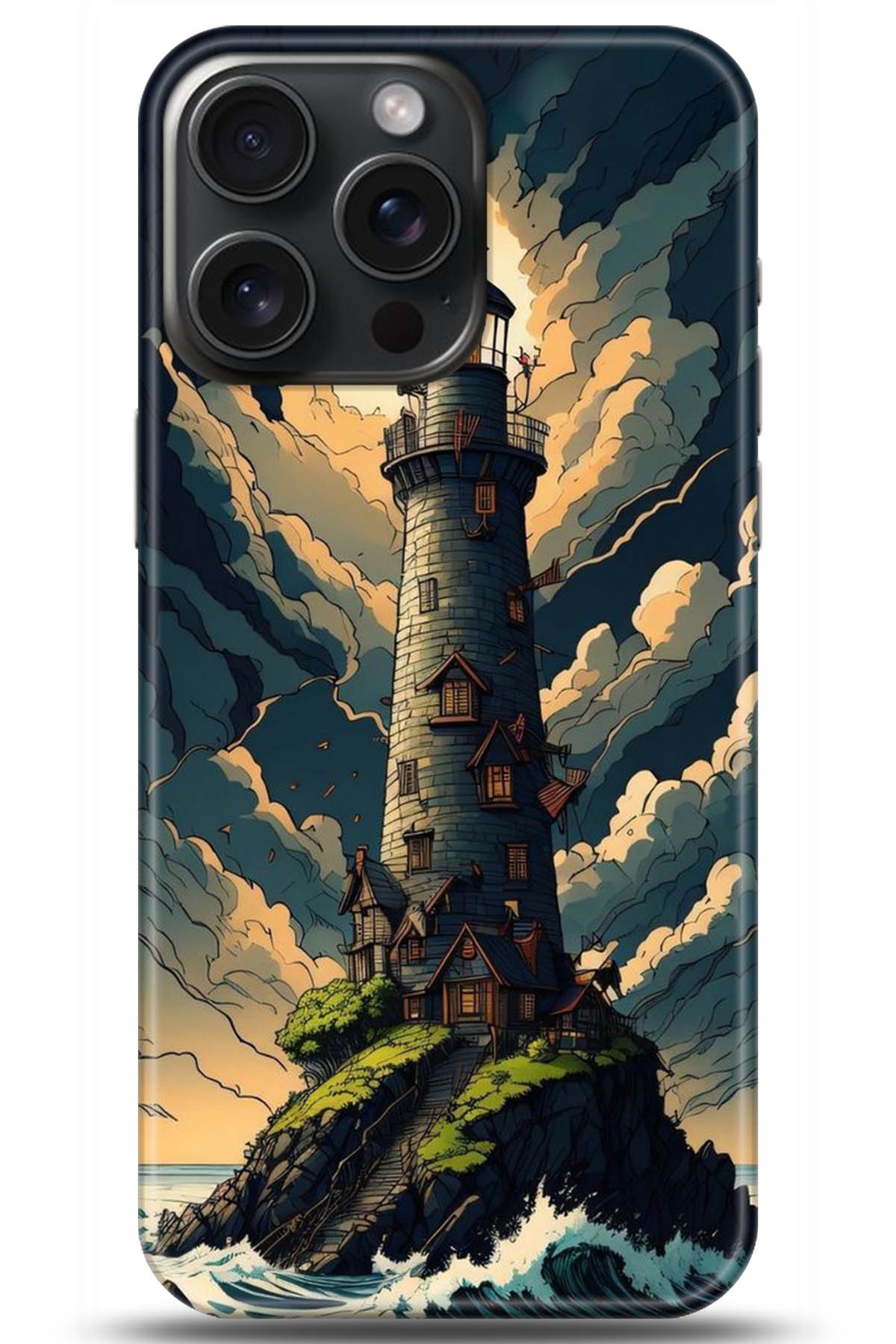 Apple iPhone 15 Pro Uyumlu Kılıf HD Baskılı Kılıf - Followed Institution 5236