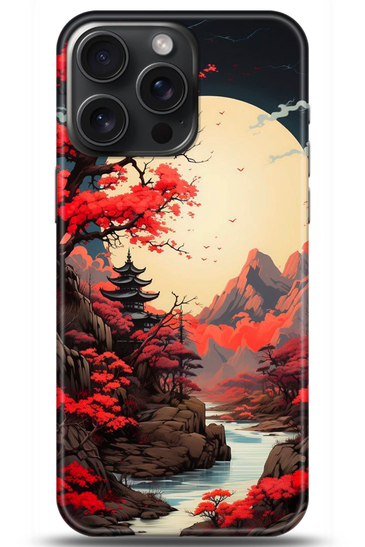 Apple iPhone 15 Pro Uyumlu Kılıf HD Baskılı Kılıf - Followed Institution 5242