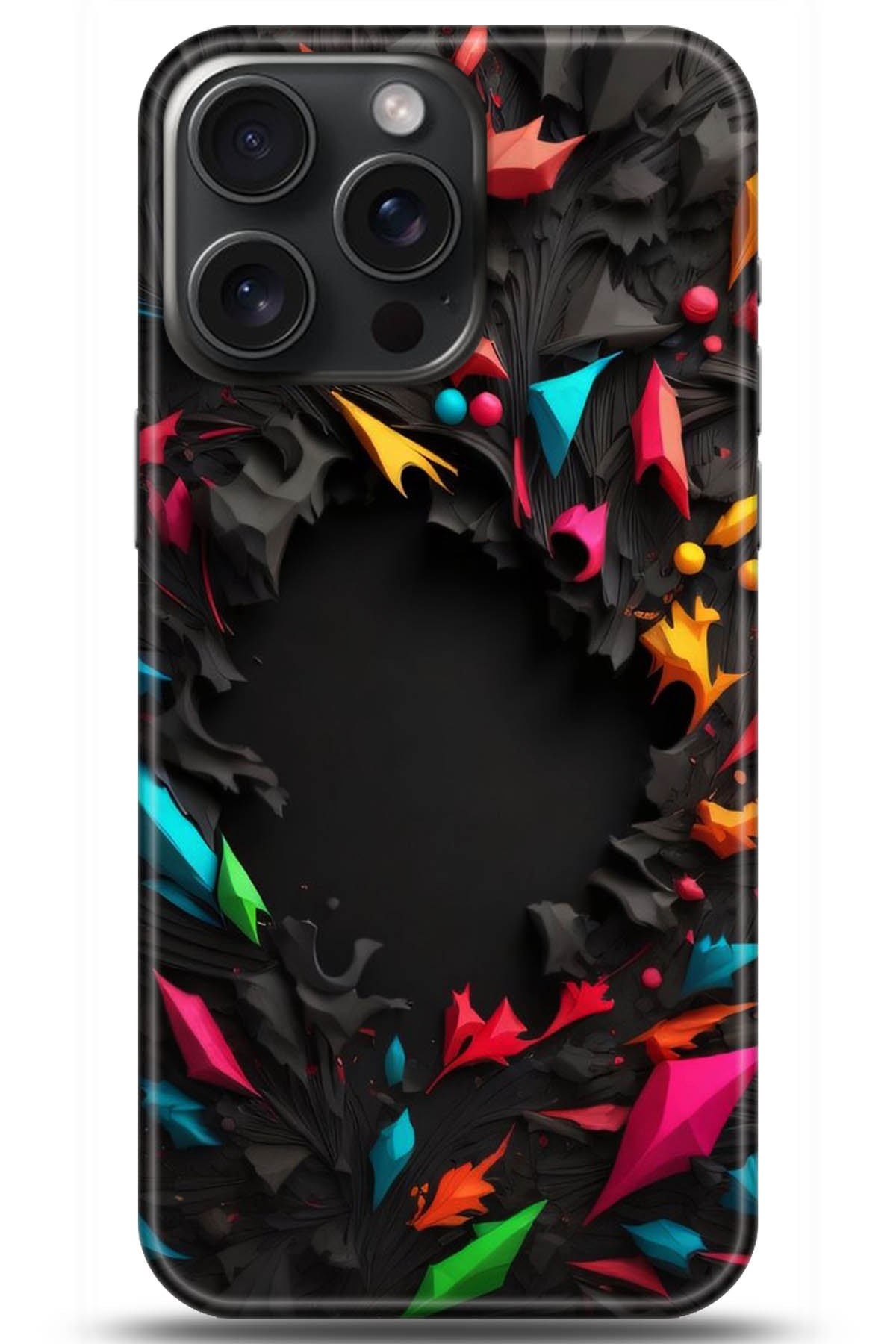 Apple iPhone 15 Pro Uyumlu Kılıf HD Baskılı Kılıf - Followed Institution 5253