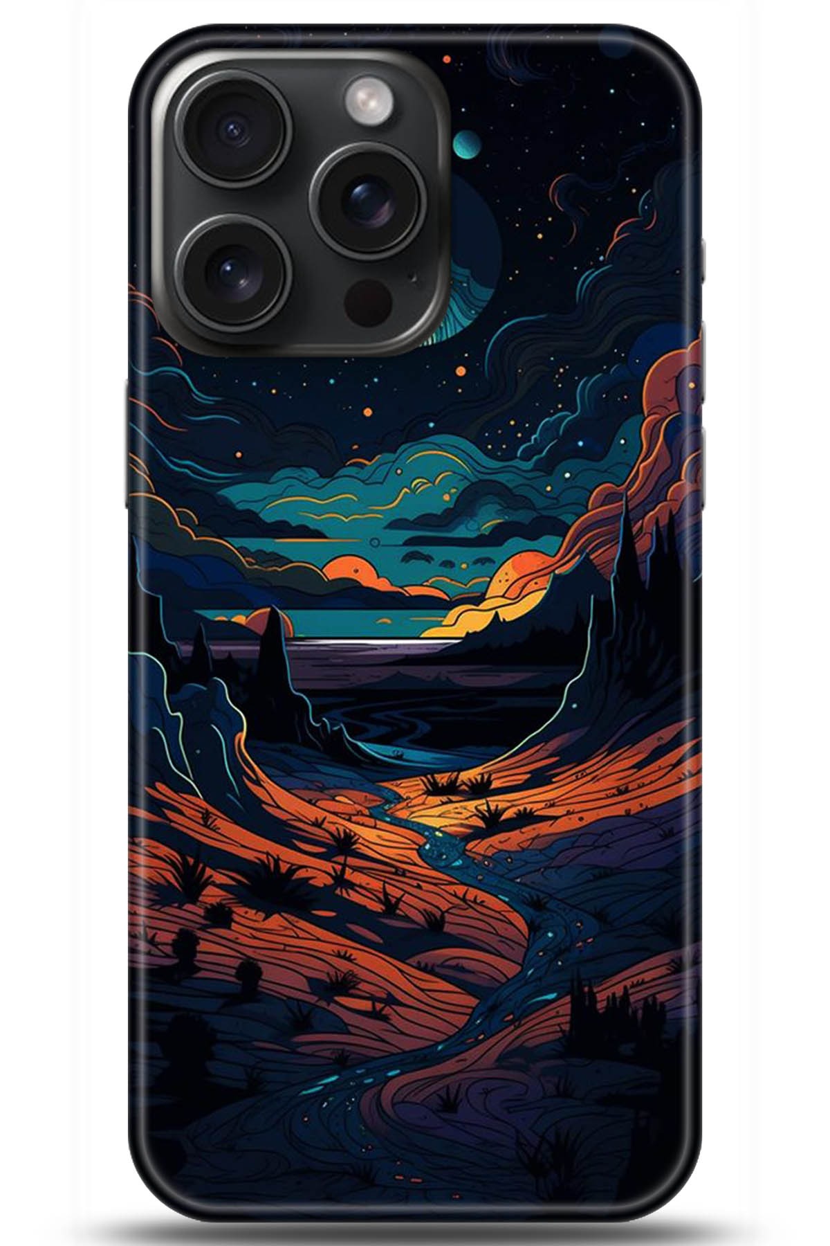 Apple iPhone 15 Pro Uyumlu Kılıf HD Baskılı Kılıf - Followed Institution 5275