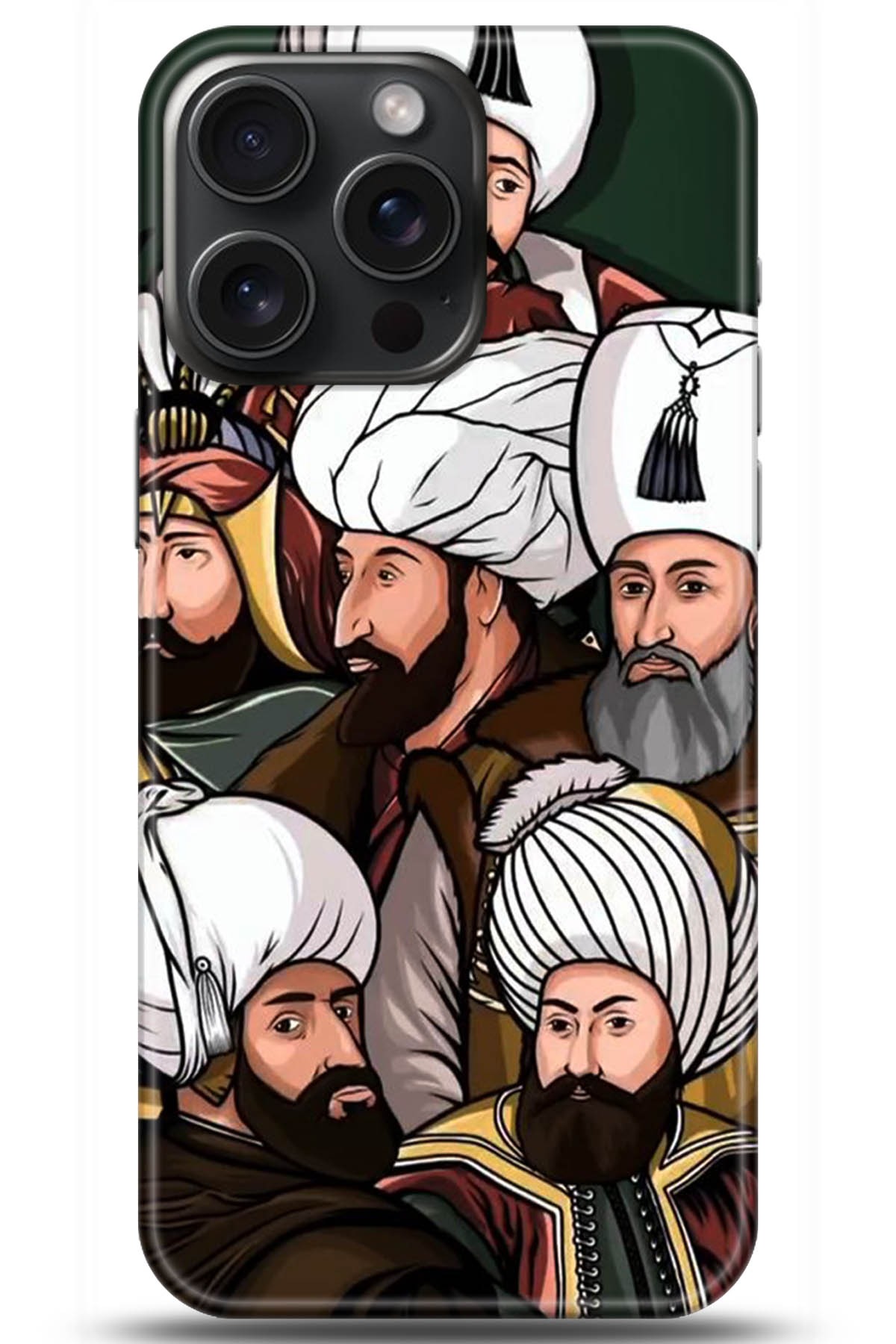 Apple iPhone 15 Pro Uyumlu Kılıf HD Baskılı Kılıf - Followed Institution 5289