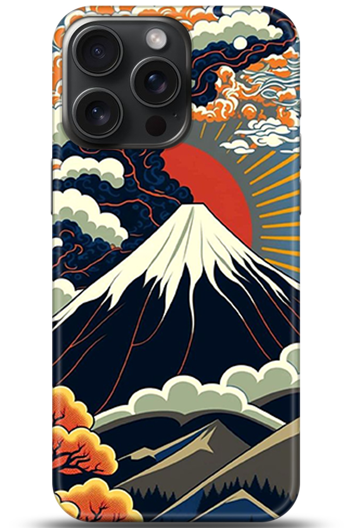 Apple iPhone 15 Pro Uyumlu Kılıf HD Baskılı Kılıf - Followed Institution 5342