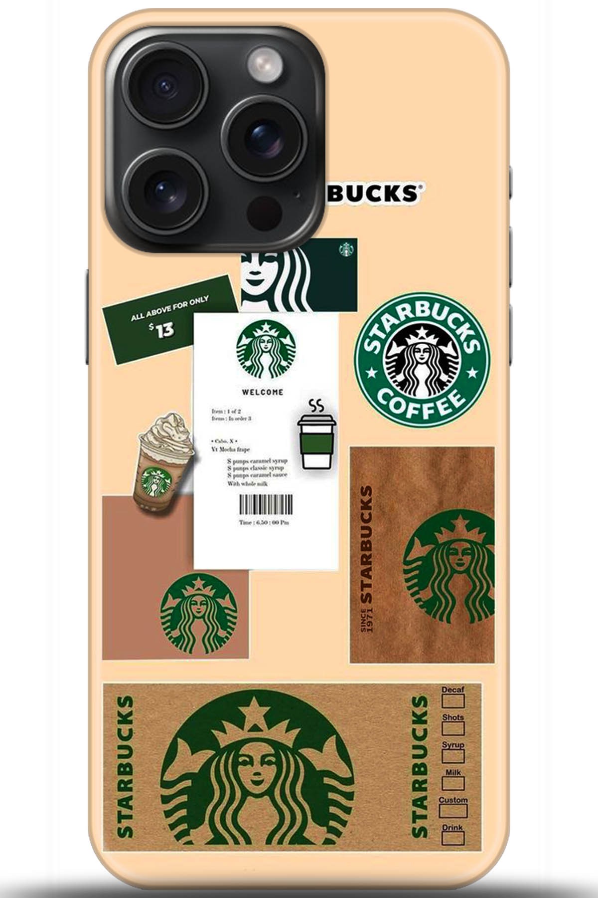 Apple iPhone 15 Pro Uyumlu Kılıf HD Baskılı Kılıf - Followed Institution 5470