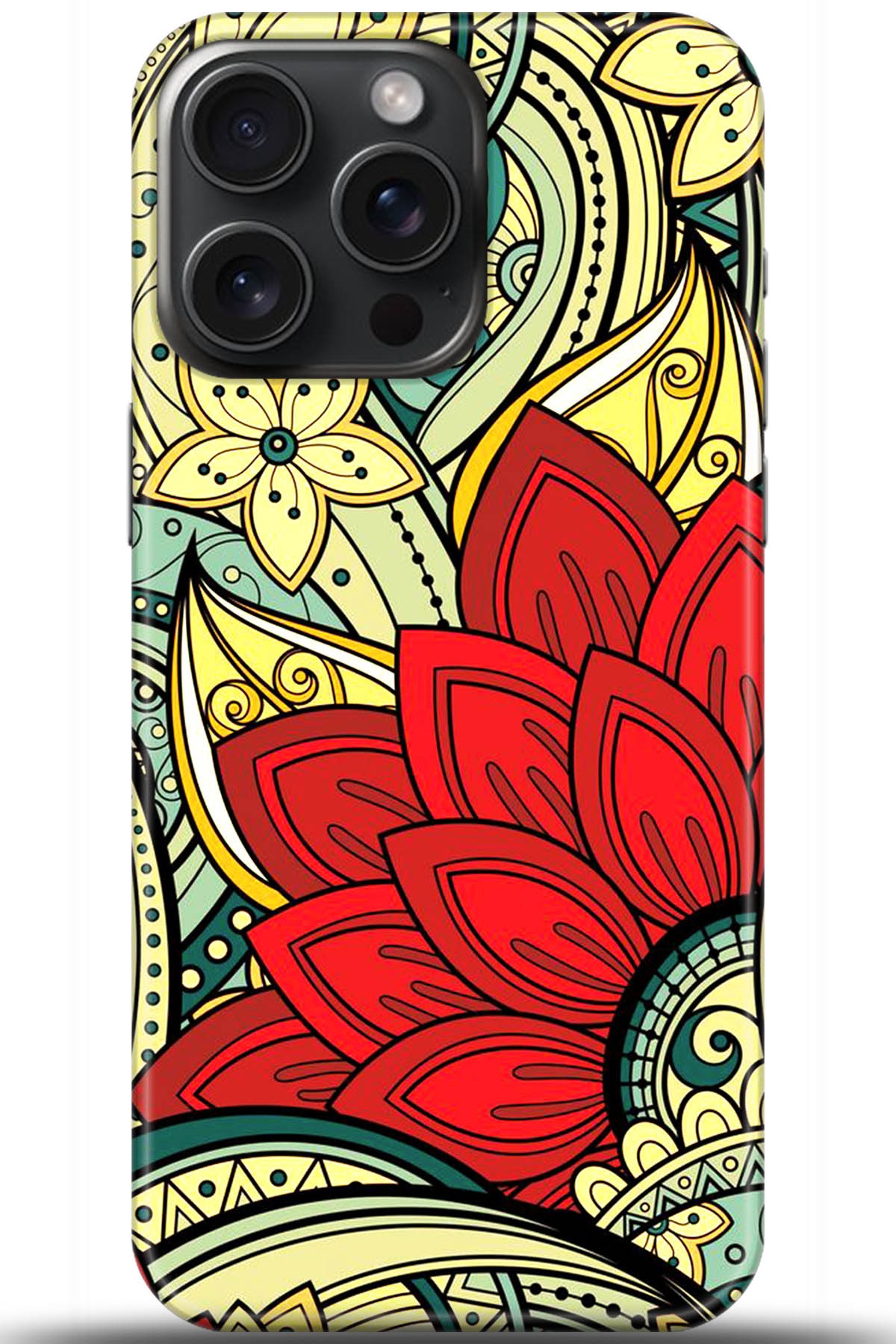 Apple iPhone 15 Pro Uyumlu Kılıf HD Baskılı Kılıf - Followed Institution 5534