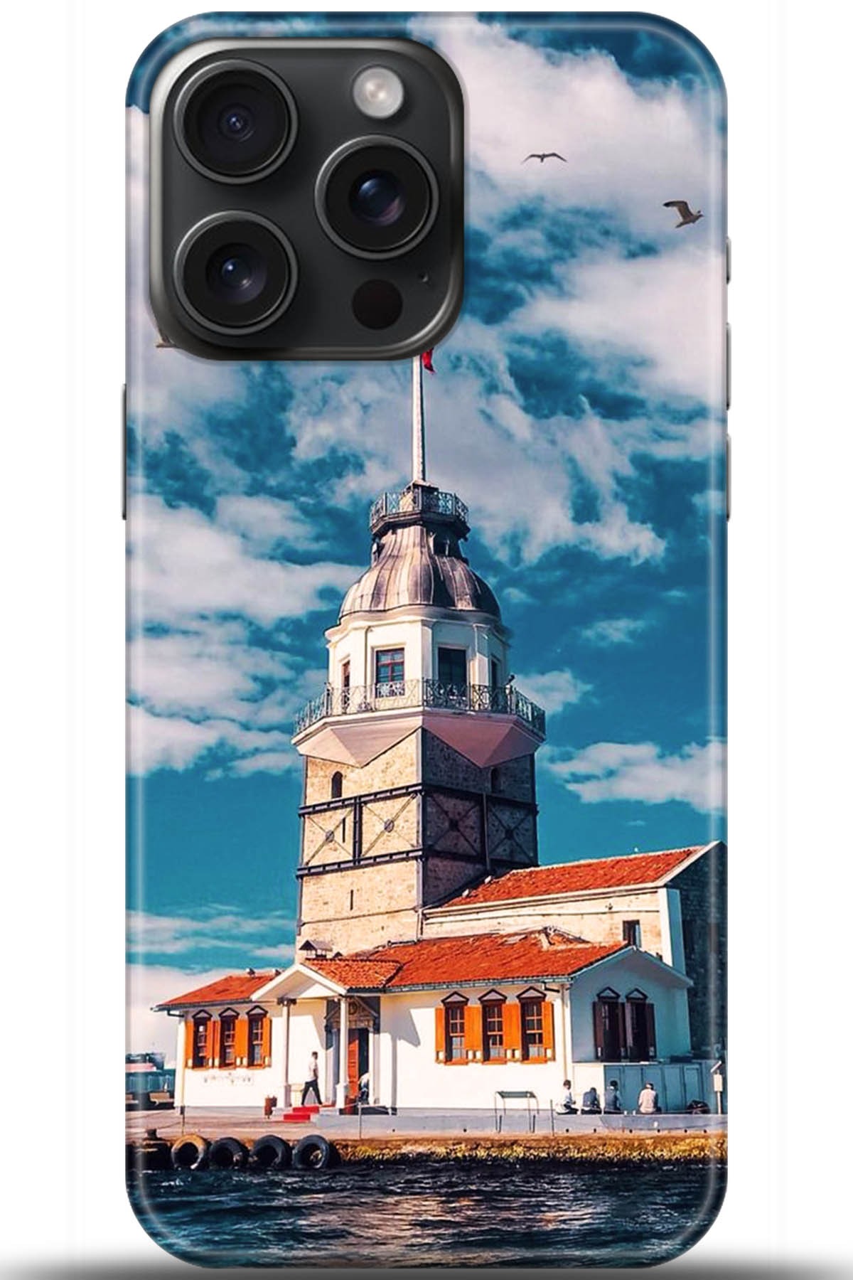 Apple iPhone 15 Pro Uyumlu Kılıf HD Baskılı Kılıf - Followed Institution 5547