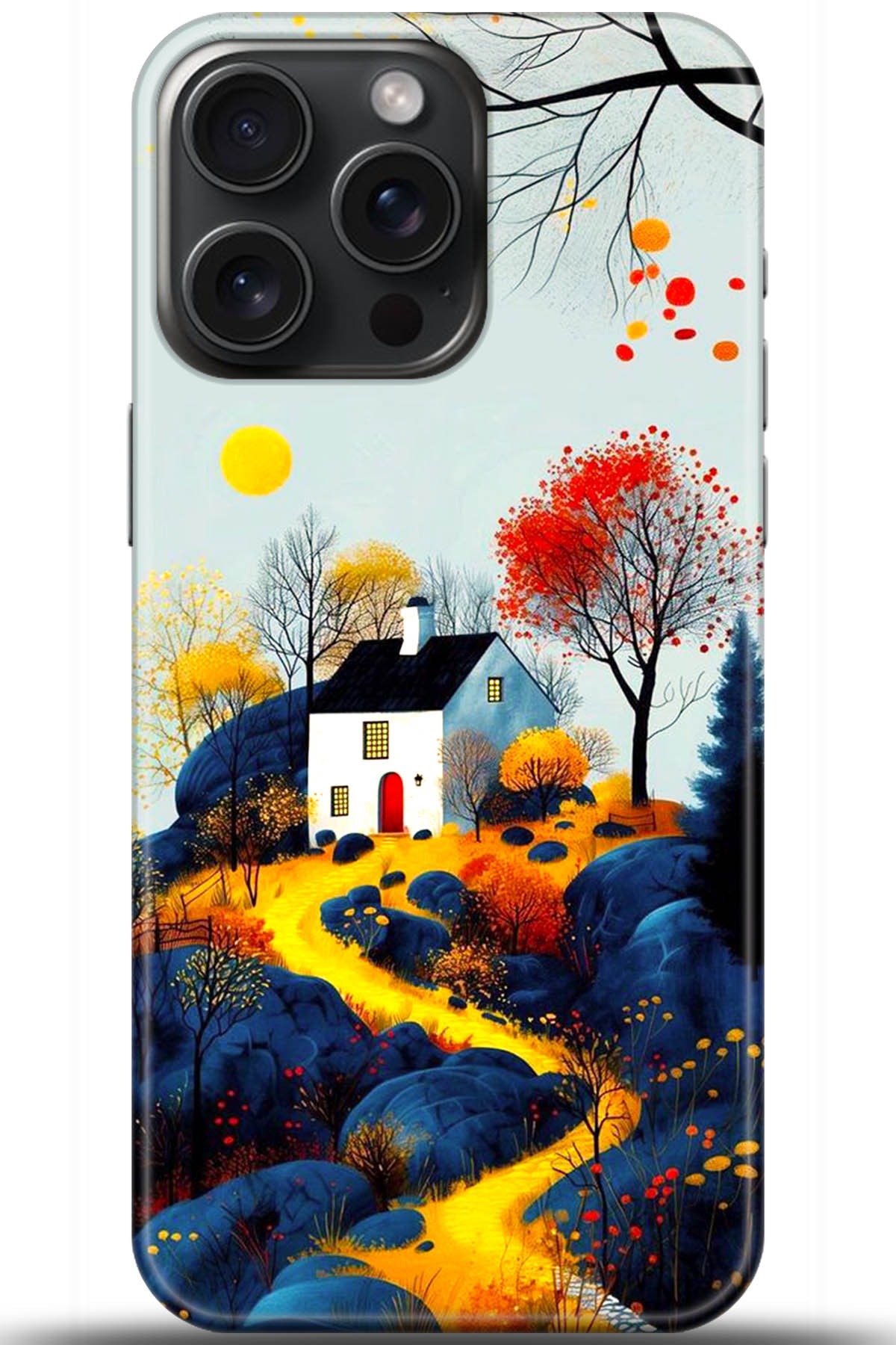 Apple iPhone 15 Pro Uyumlu Kılıf HD Baskılı Kılıf - Followed Institution 5569