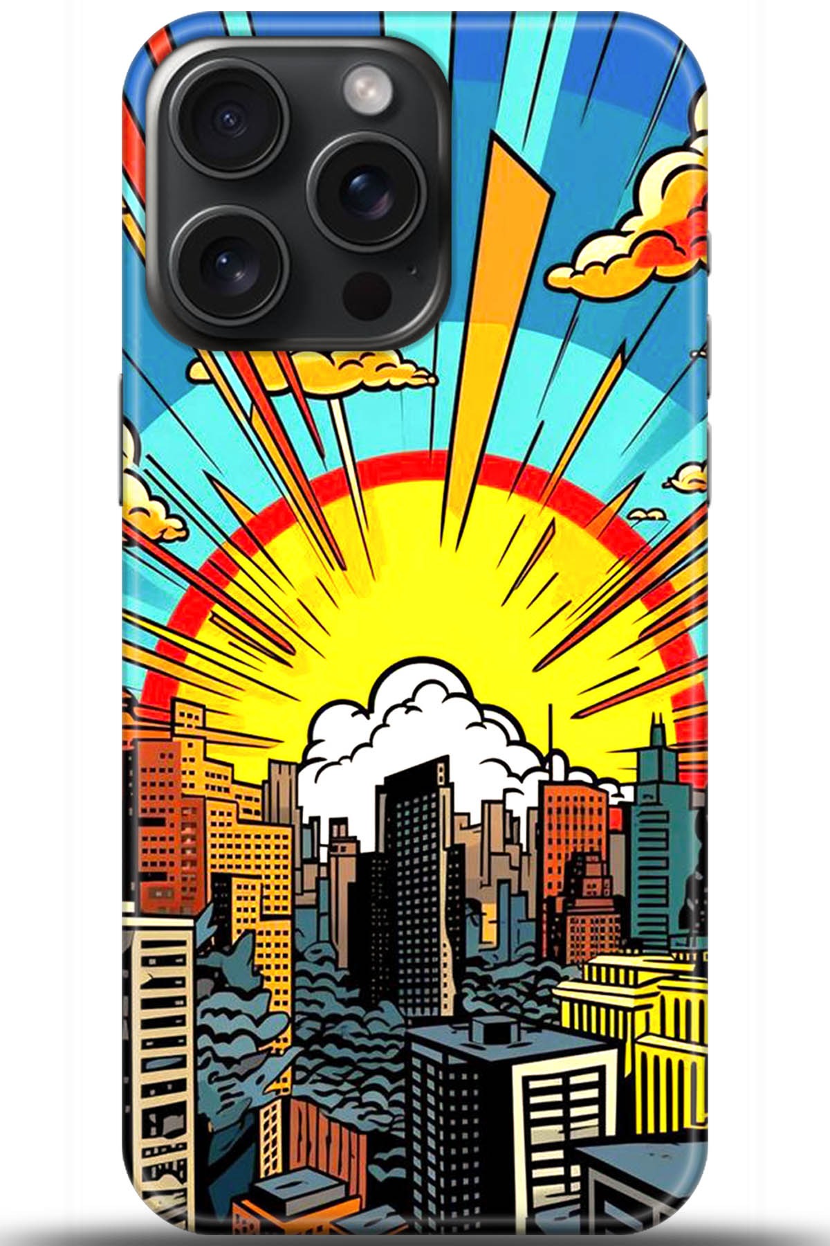 Apple iPhone 15 Pro Uyumlu Kılıf HD Baskılı Kılıf - Followed Institution 5571