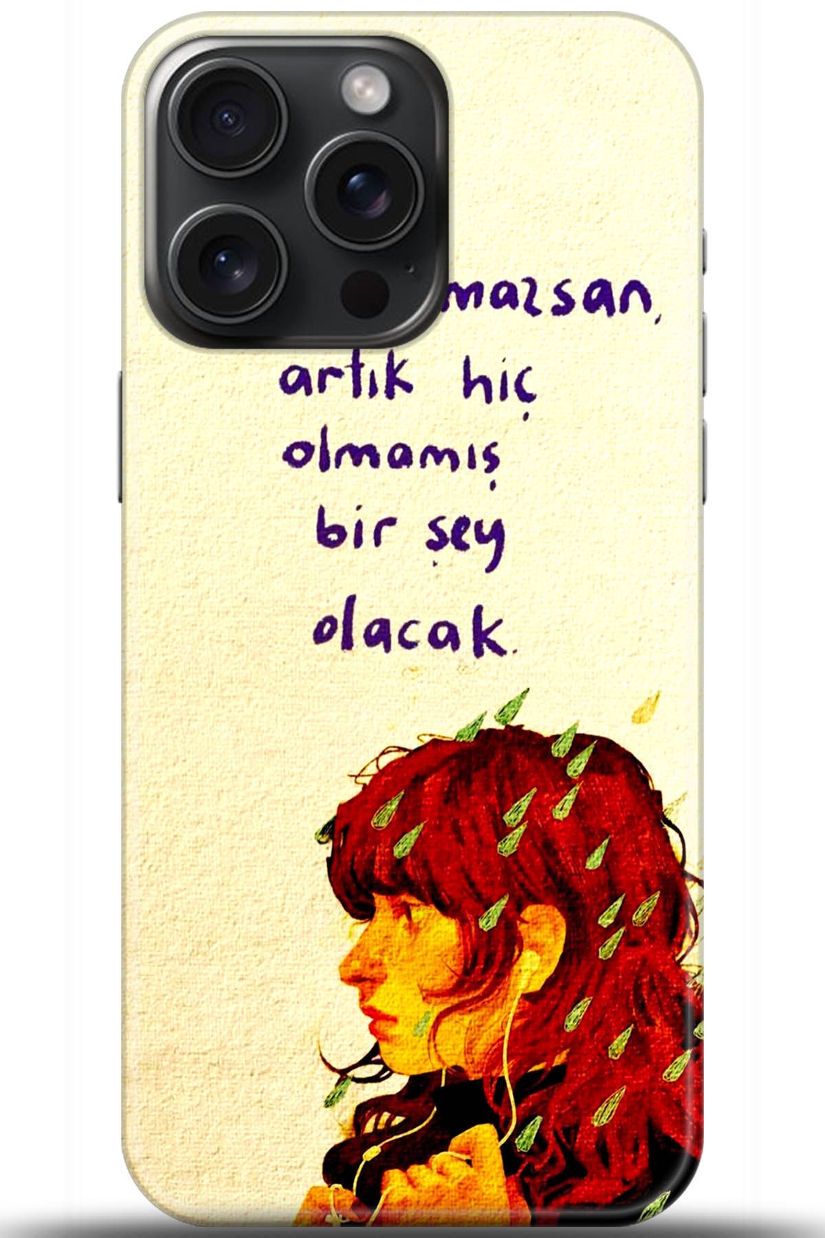 Apple iPhone 15 Pro Uyumlu Kılıf HD Baskılı Kılıf - Followed Institution 5595