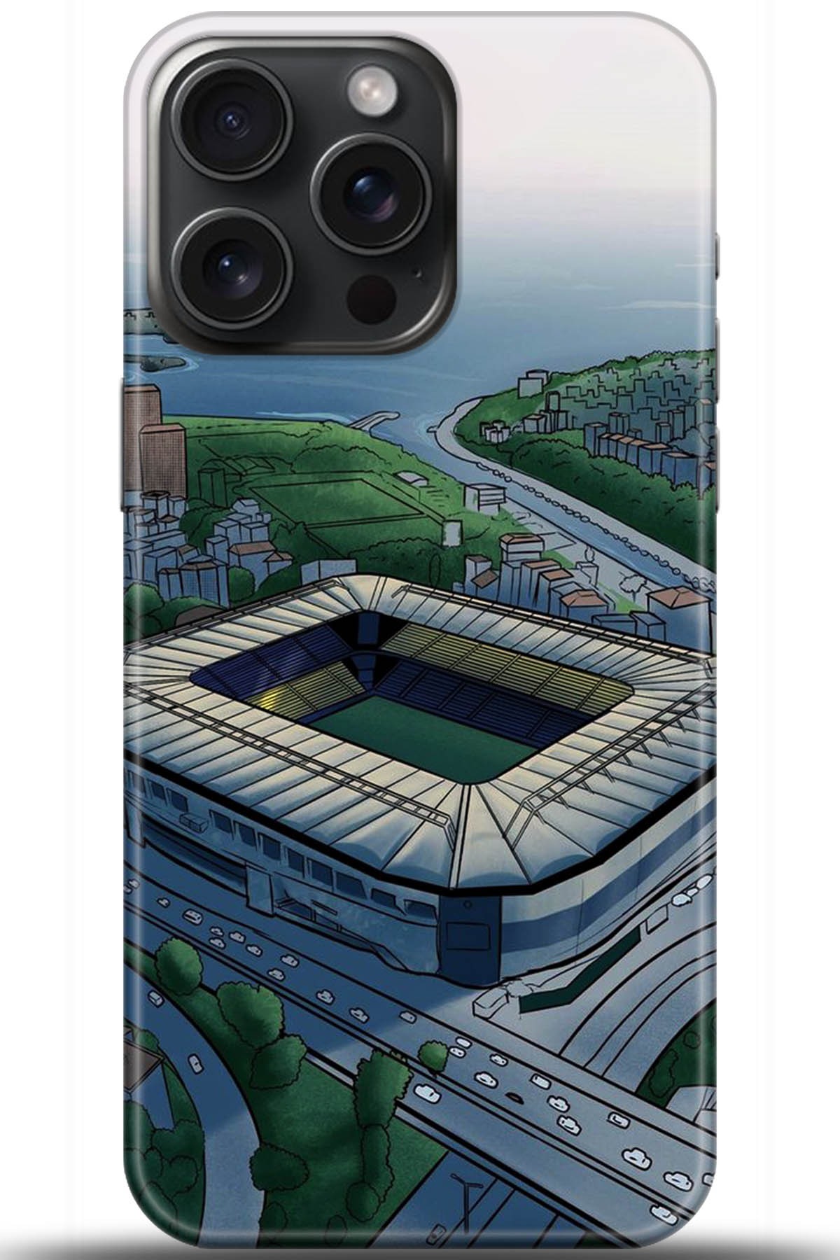 Apple iPhone 15 Pro Uyumlu Kılıf HD Baskılı Kılıf - Followed Institution 5715