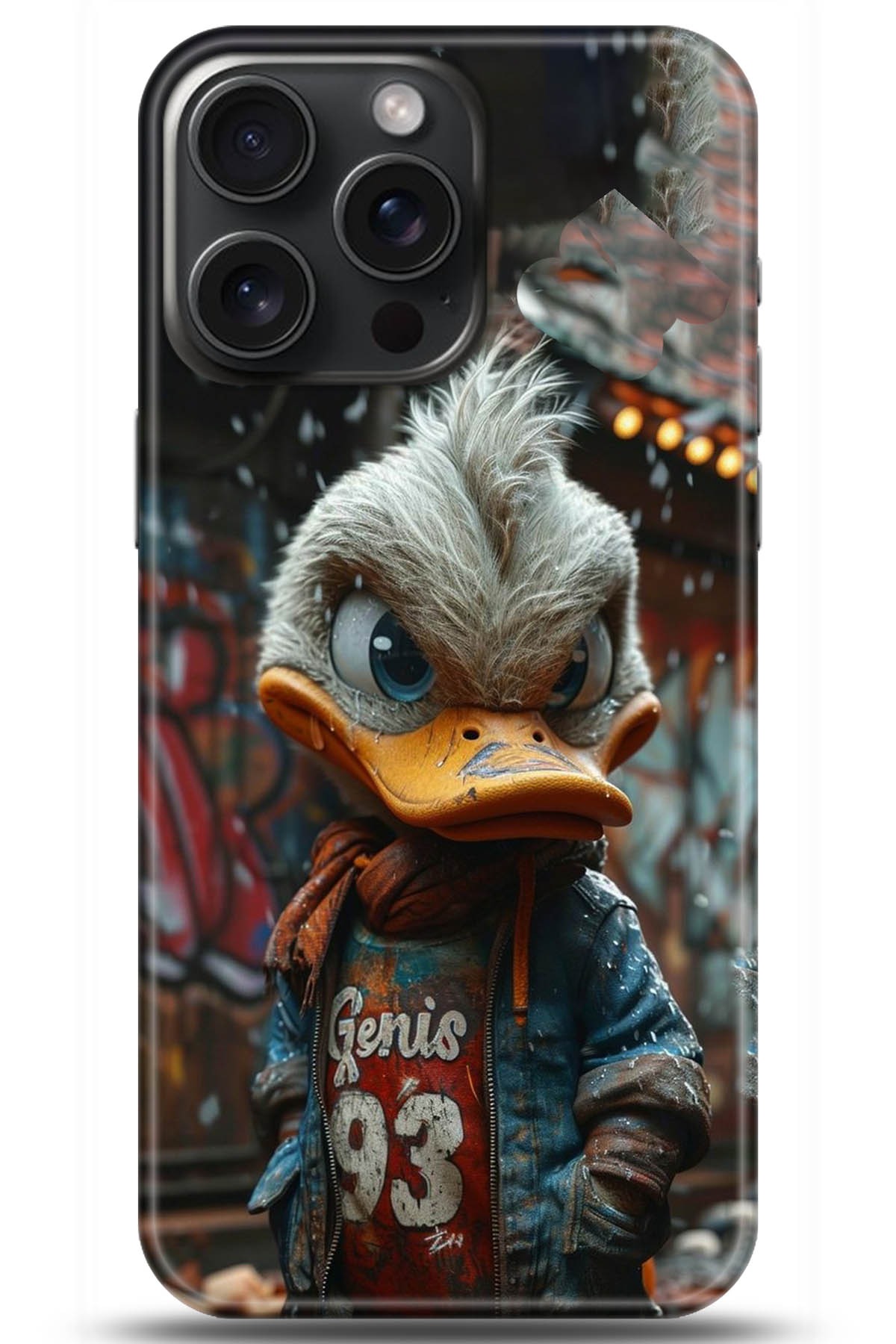 Apple iPhone 15 Pro Max Uyumlu Kılıf HD Baskılı Kılıf - Followed Institution 5230