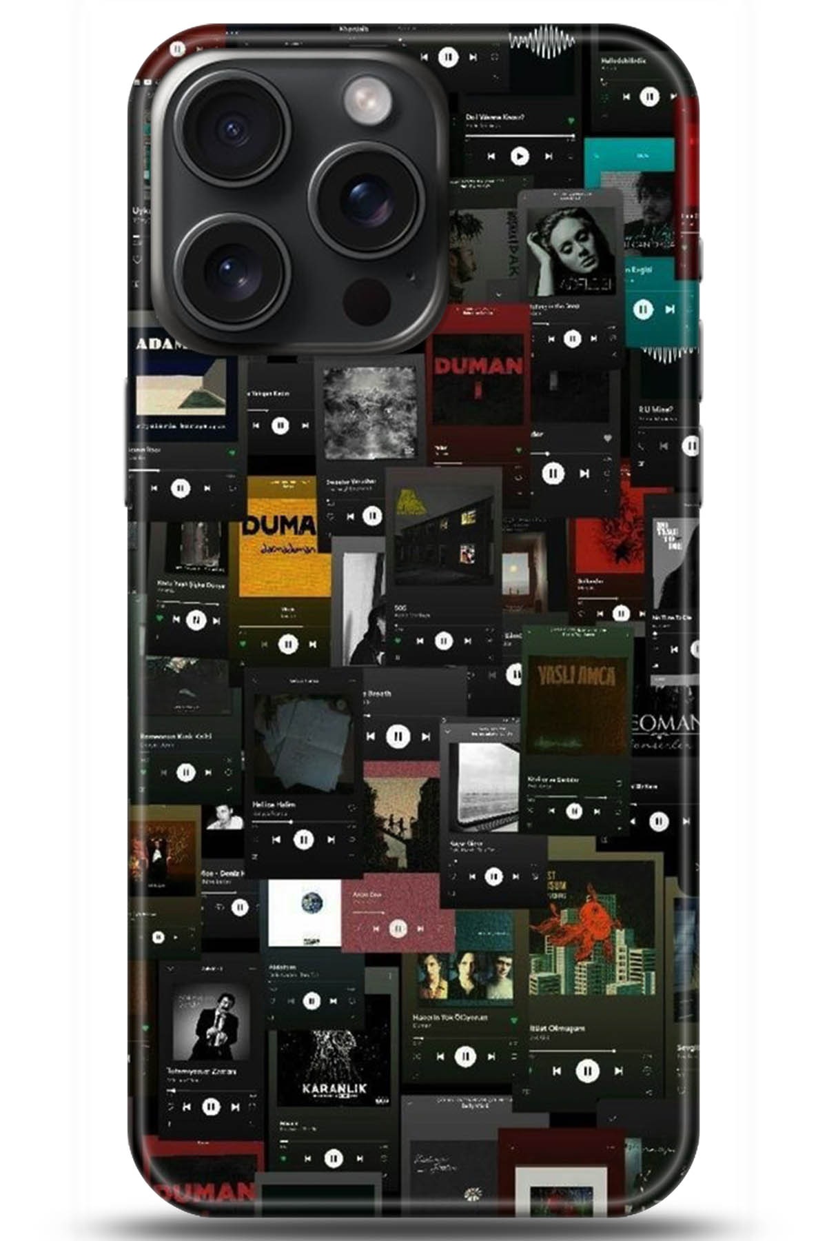 Apple iPhone 15 Pro Max Uyumlu Kılıf HD Baskılı Kılıf - Followed Institution 5264