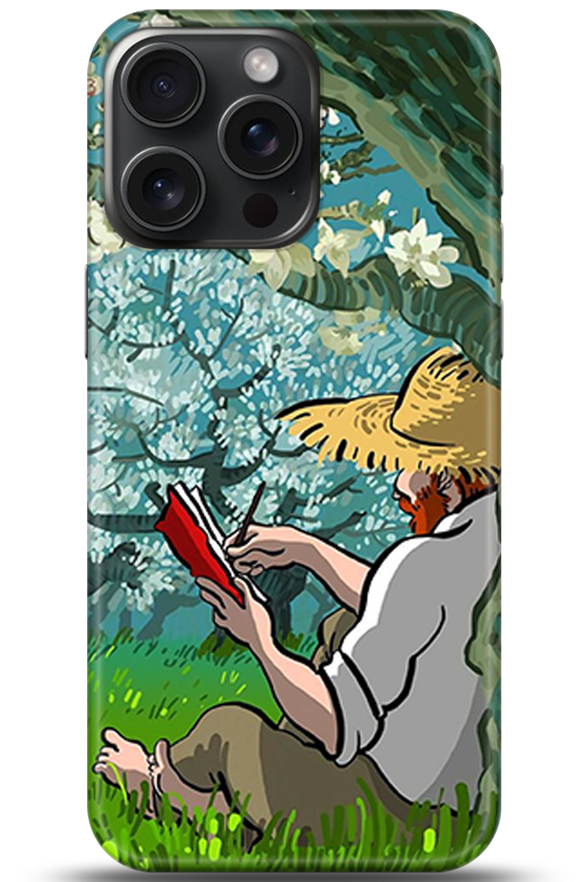 Apple iPhone 15 Pro Max Uyumlu Kılıf HD Baskılı Kılıf - Followed Institution 5343