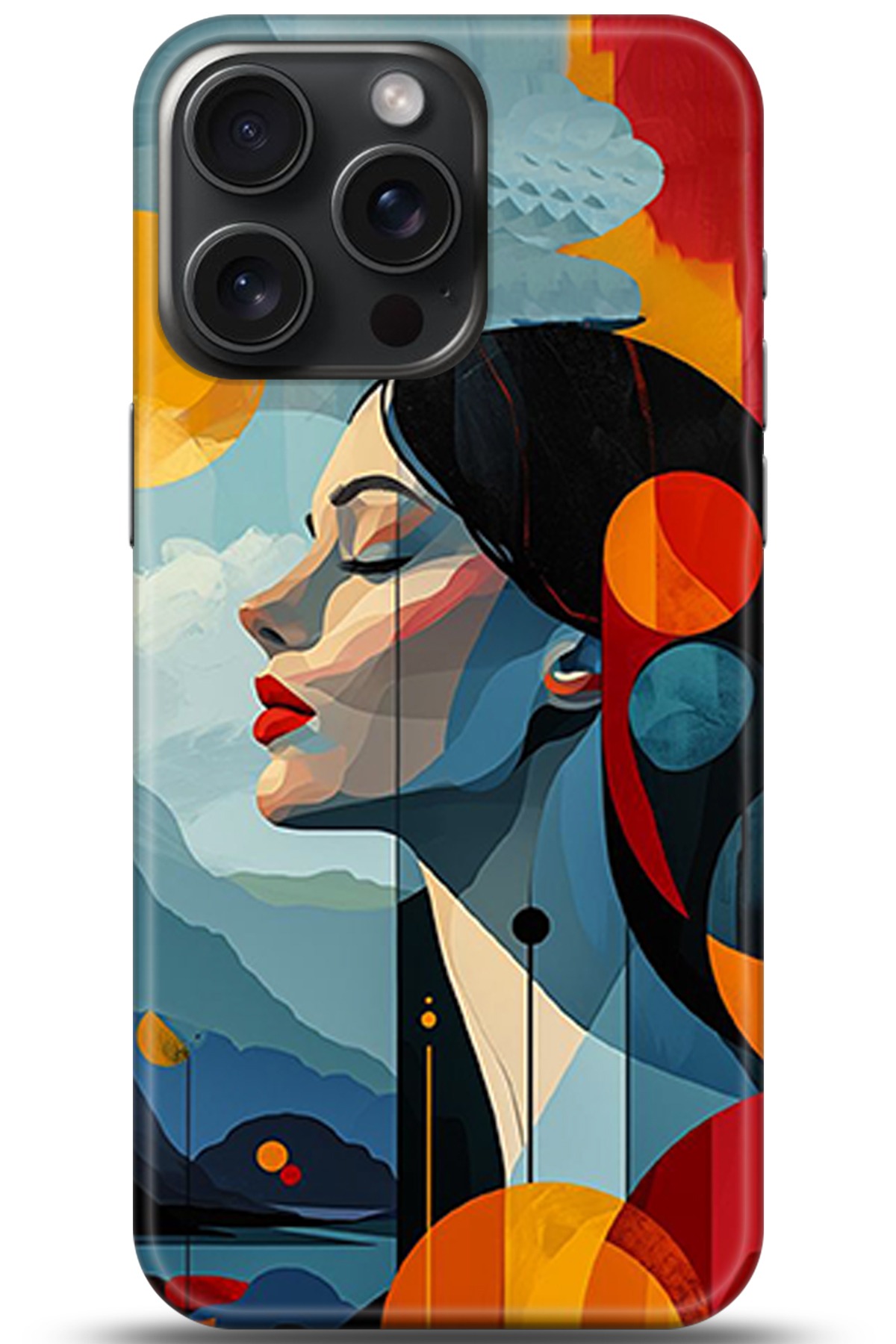 Apple iPhone 15 Pro Max Uyumlu Kılıf HD Baskılı Kılıf - Followed Institution 5367