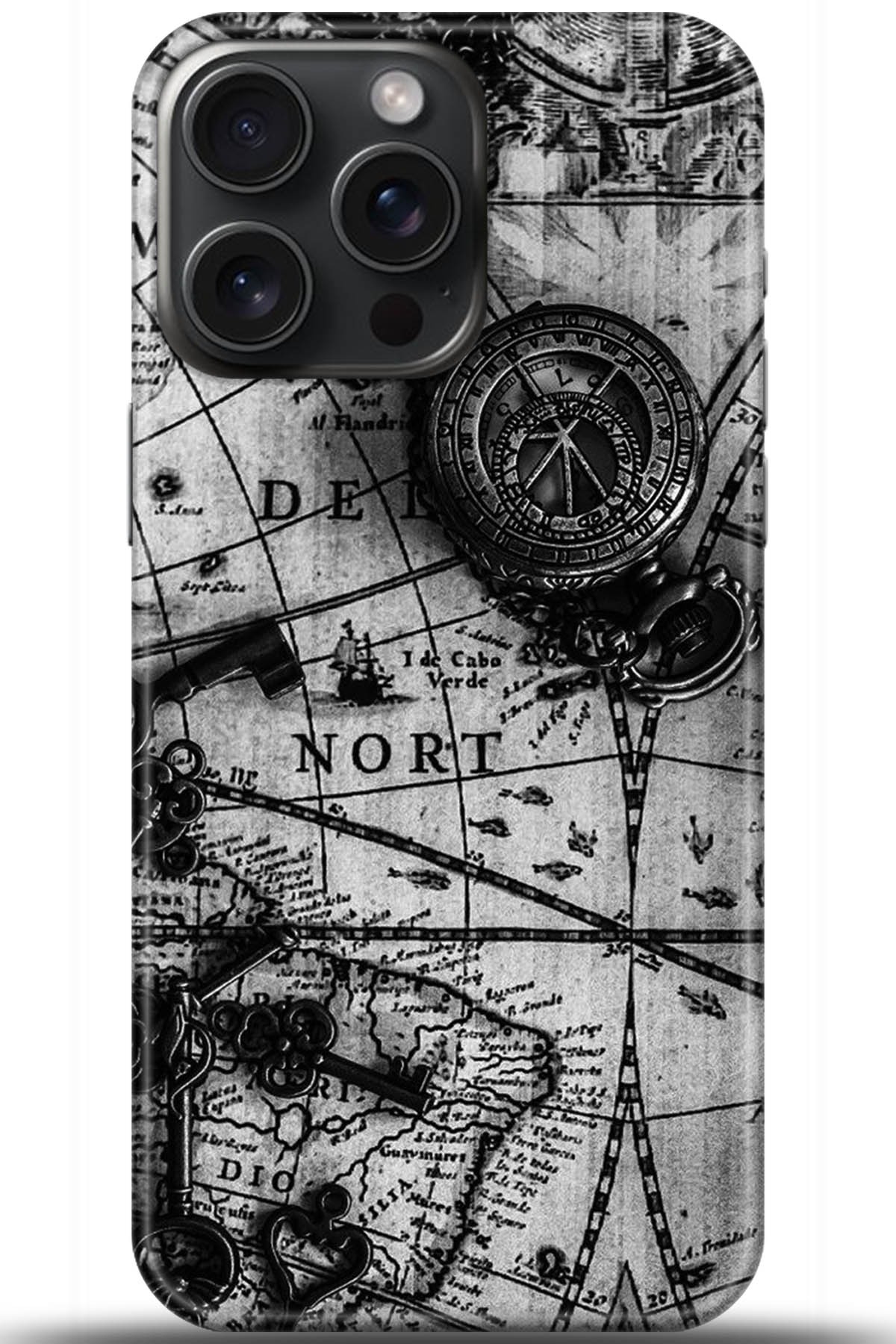 Apple iPhone 15 Pro Max Uyumlu Kılıf HD Baskılı Kılıf - Followed Institution 5381