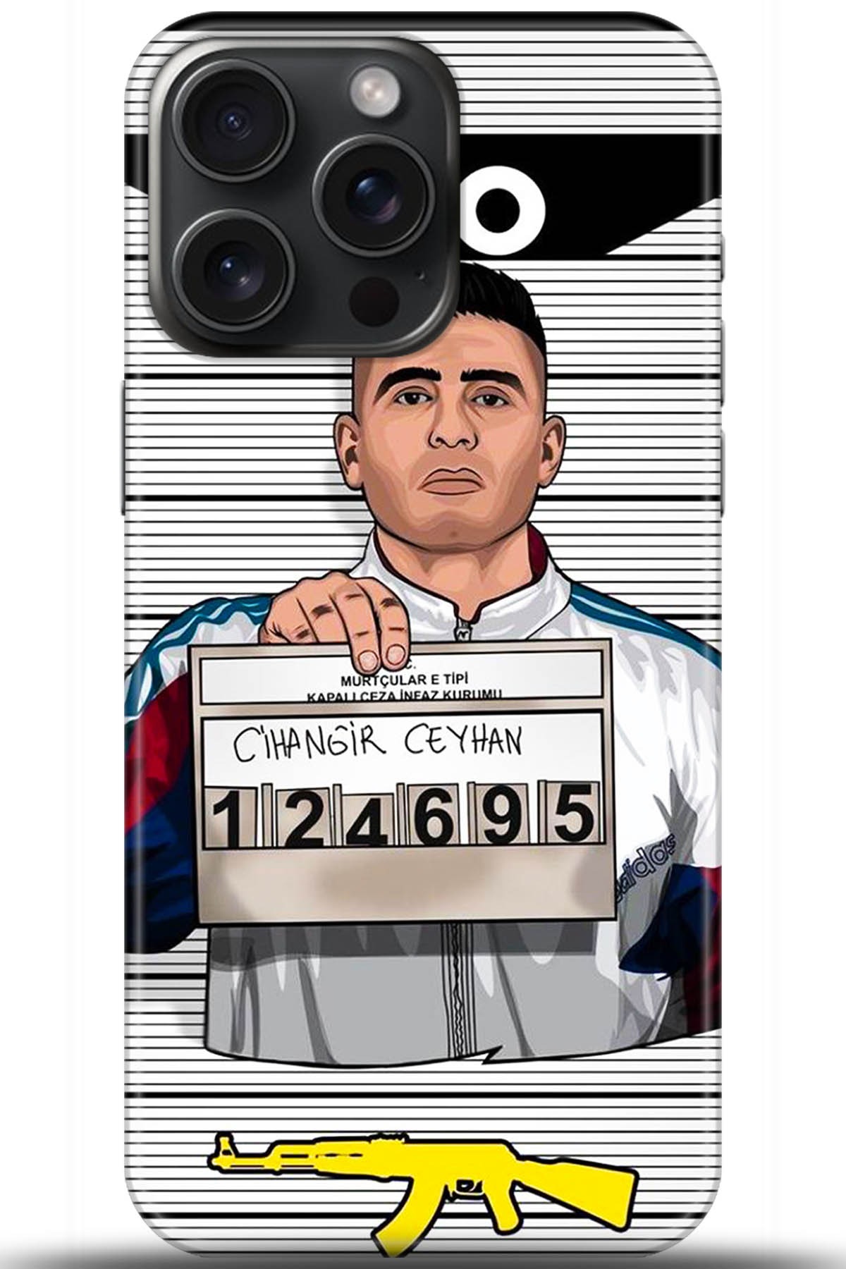 Apple iPhone 15 Pro Max Uyumlu Kılıf HD Baskılı Kılıf - Followed Institution 5411