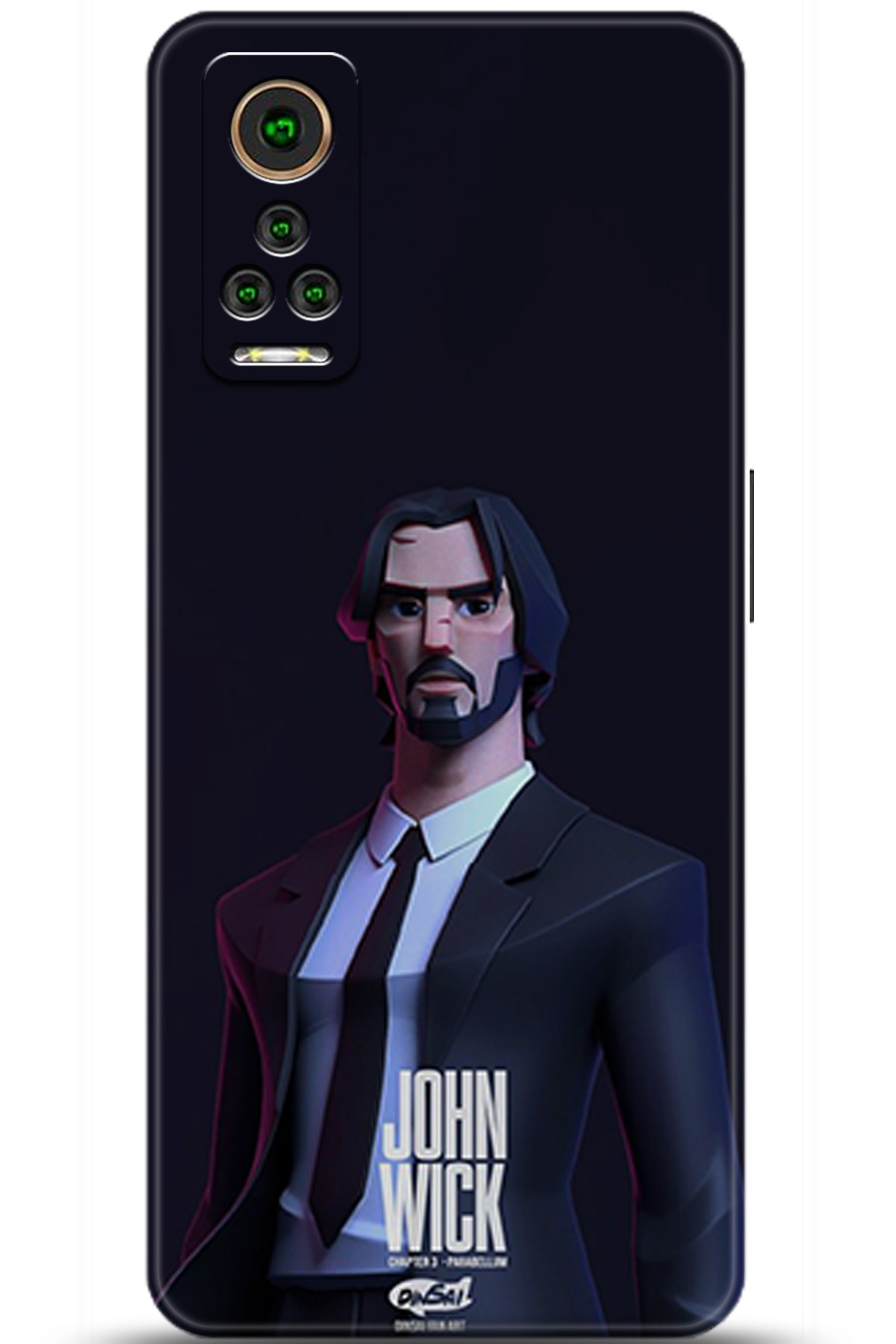 General Mobile GM 22 Pro Uyumlu Kılıf HD Baskılı Kılıf - Followed Institution 5018