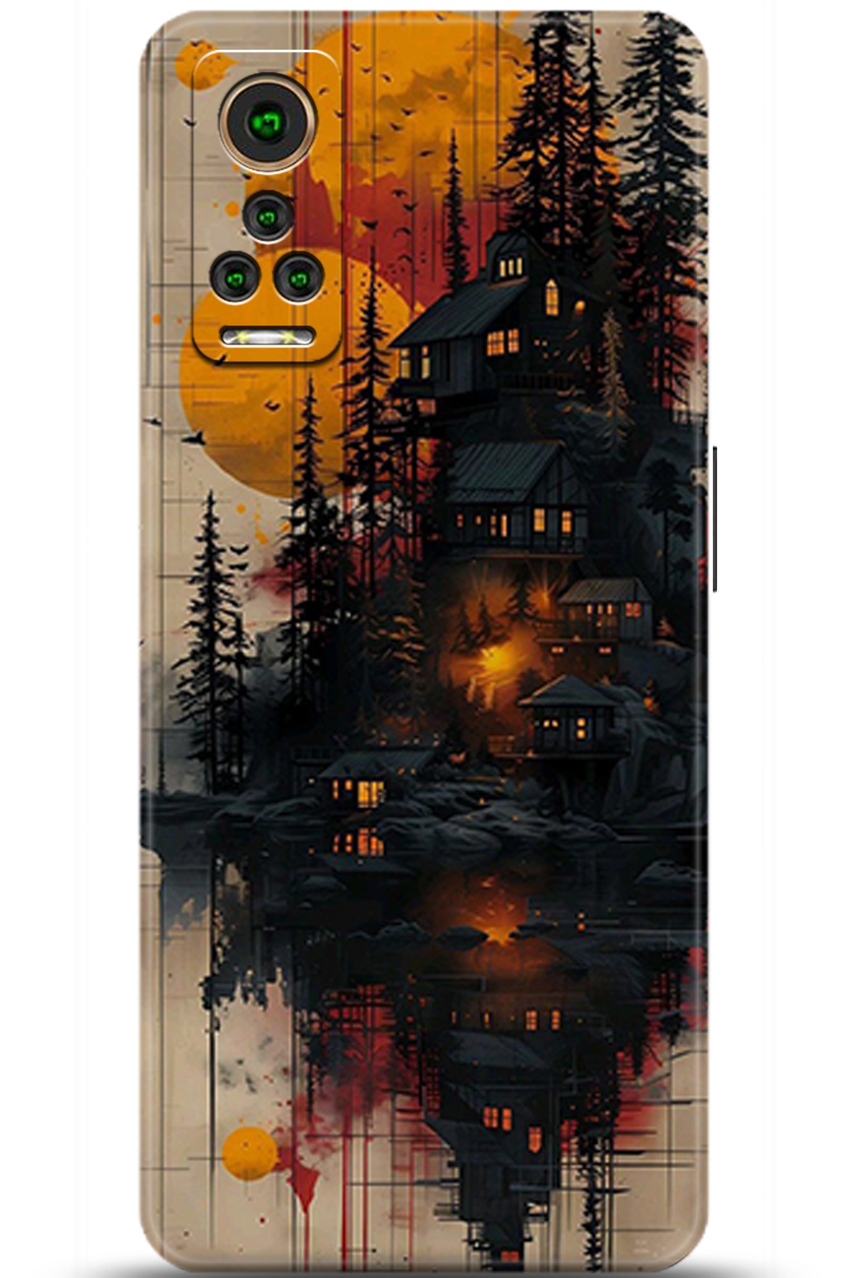 General Mobile GM 22 Pro Uyumlu Kılıf HD Baskılı Kılıf - Followed Institution 5292