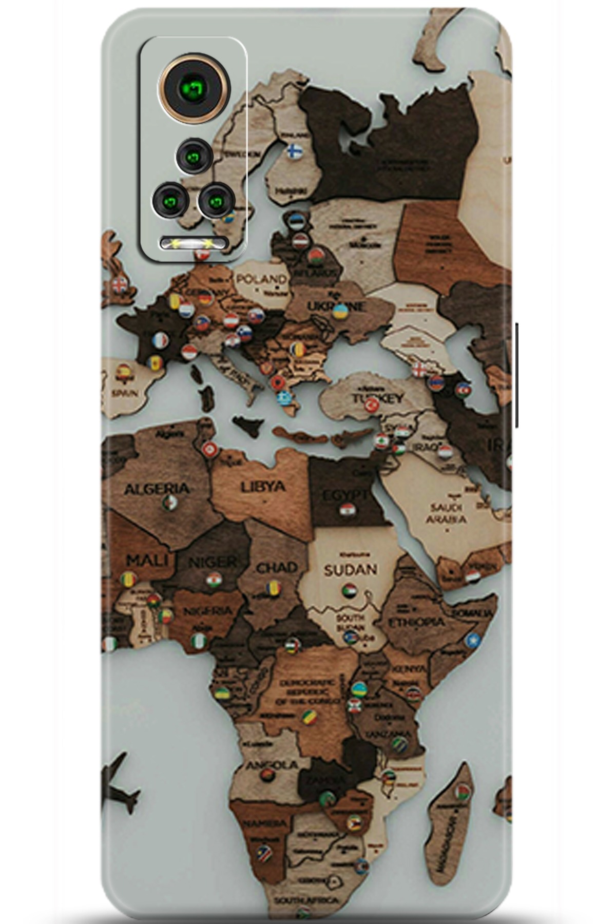 General Mobile GM 22 Pro Uyumlu Kılıf HD Baskılı Kılıf - Followed Institution 5891