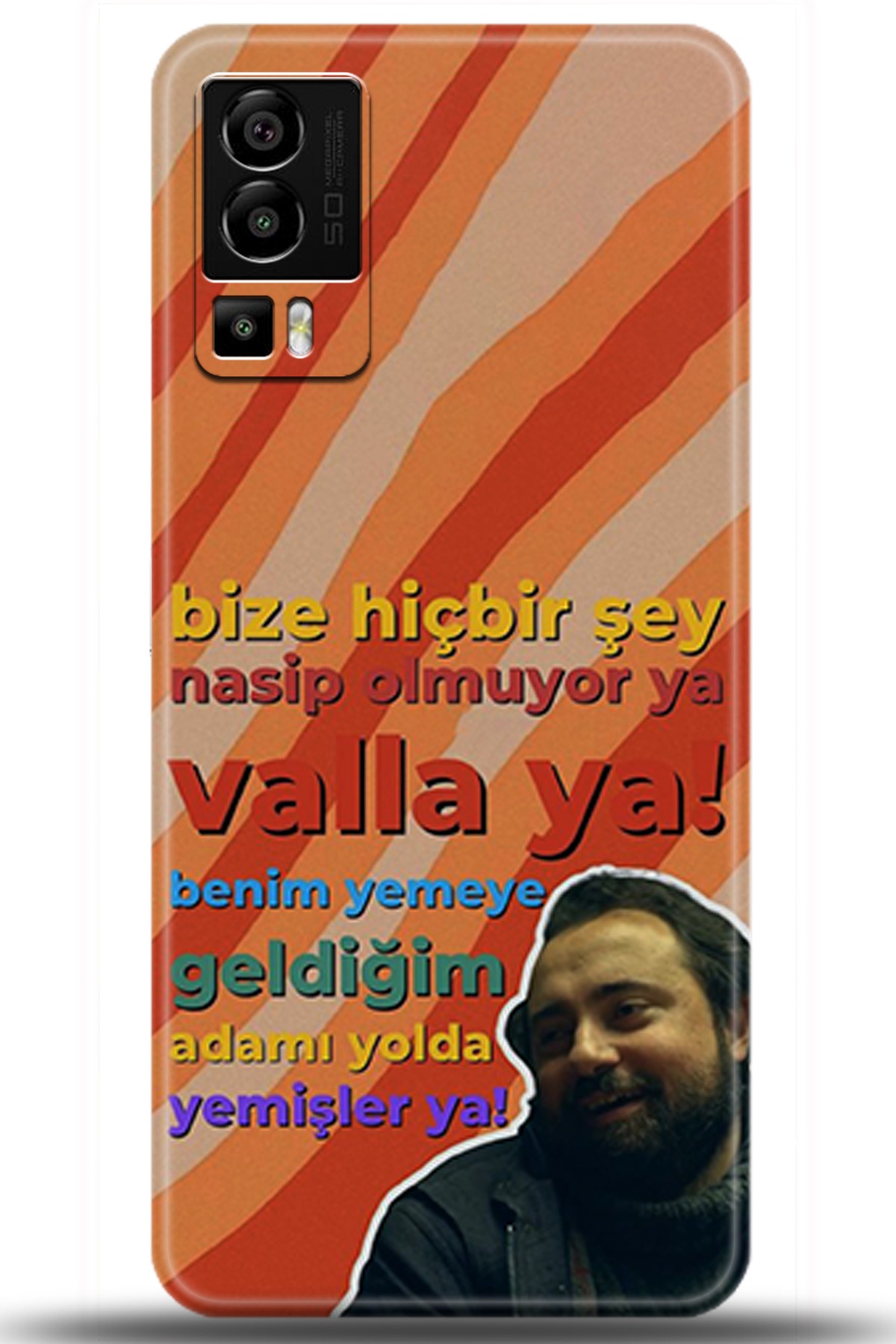 General Mobile GM 23 Uyumlu Kılıf HD Baskılı Kılıf - Followed Institution 5161