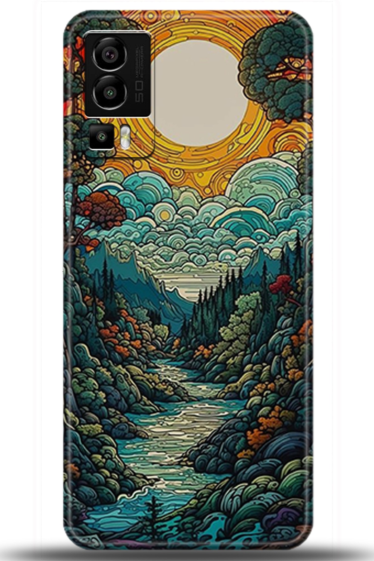 General Mobile GM 23 Uyumlu Kılıf HD Baskılı Kılıf - Followed Institution 5198