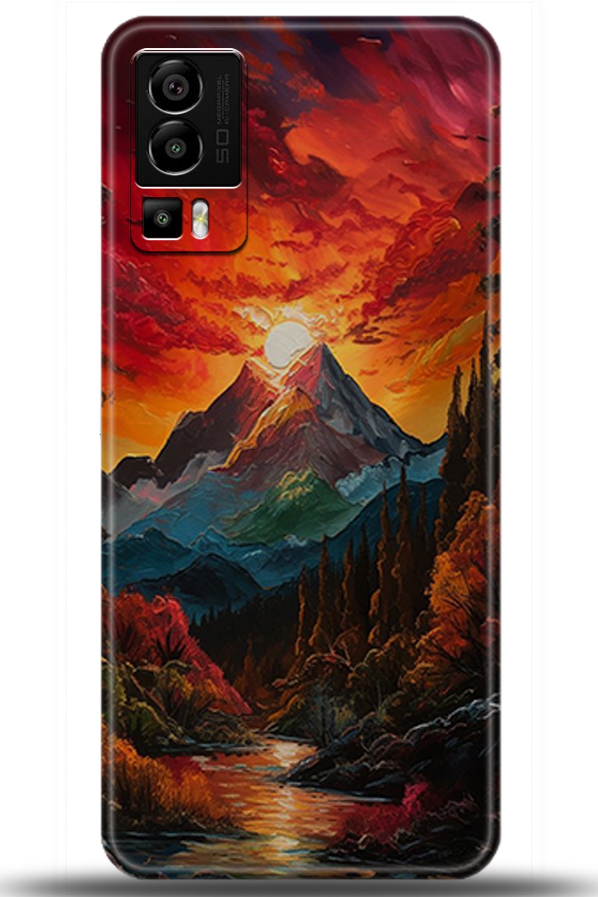 General Mobile GM 23 Uyumlu Kılıf HD Baskılı Kılıf - Followed Institution 5224