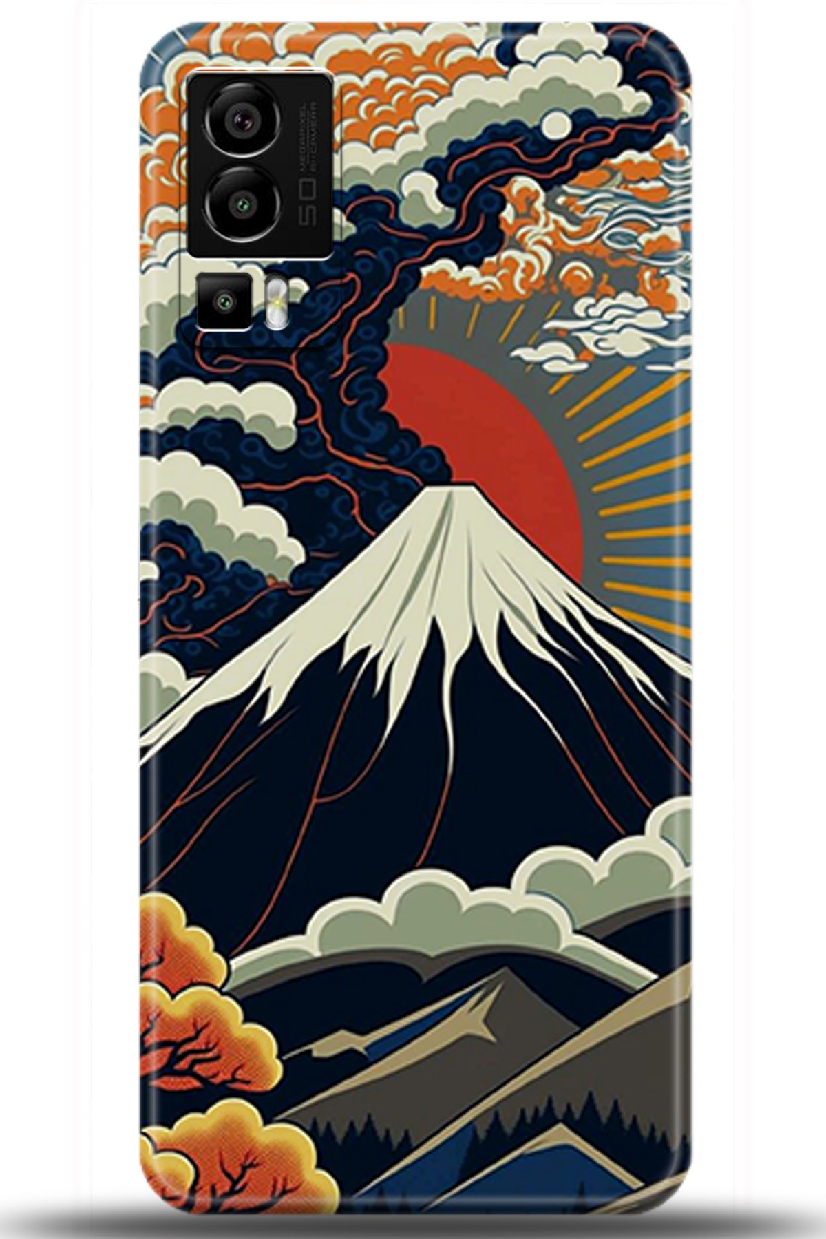 General Mobile GM 23 Uyumlu Kılıf HD Baskılı Kılıf - Followed Institution 5342