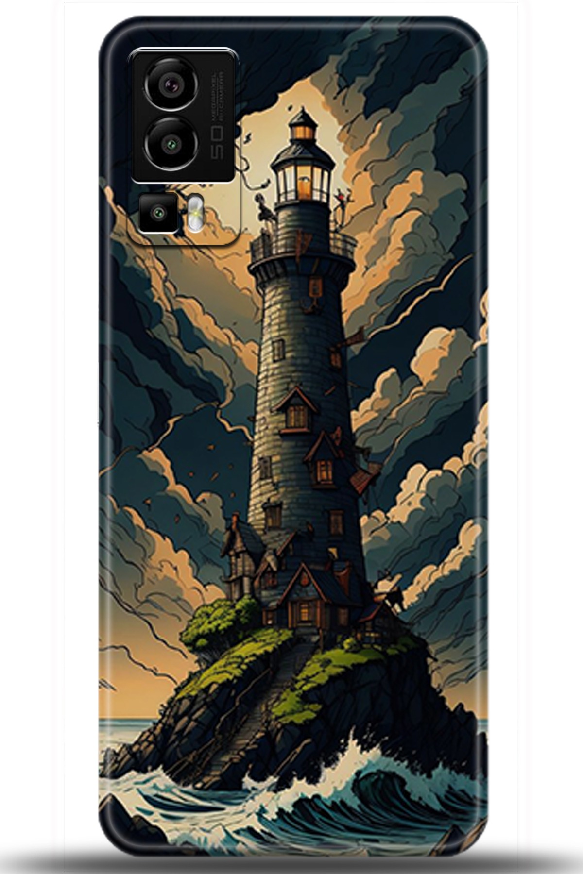 General Mobile GM 23 Uyumlu Kılıf HD Baskılı Kılıf - Followed Institution 5363