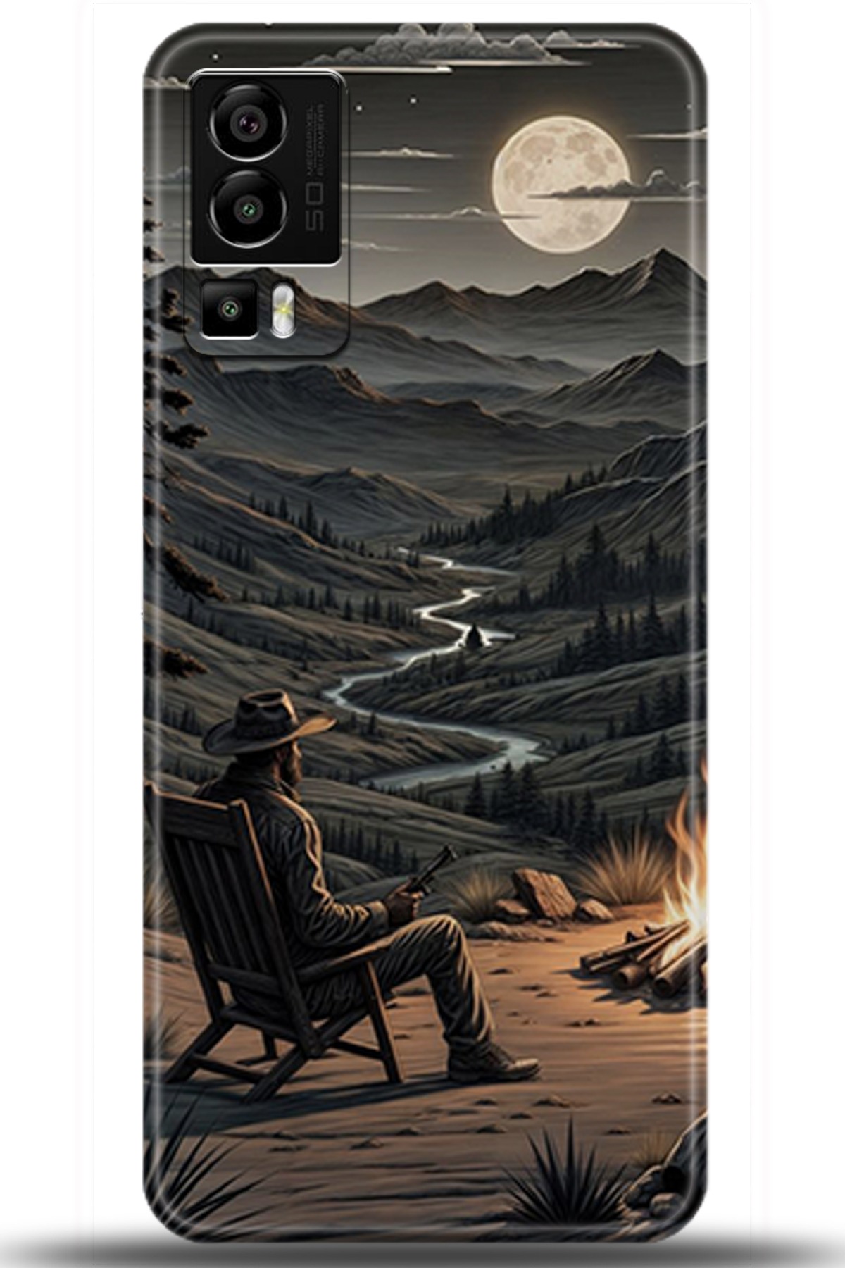 General Mobile GM 23 Uyumlu Kılıf HD Baskılı Kılıf - Followed Institution 5721