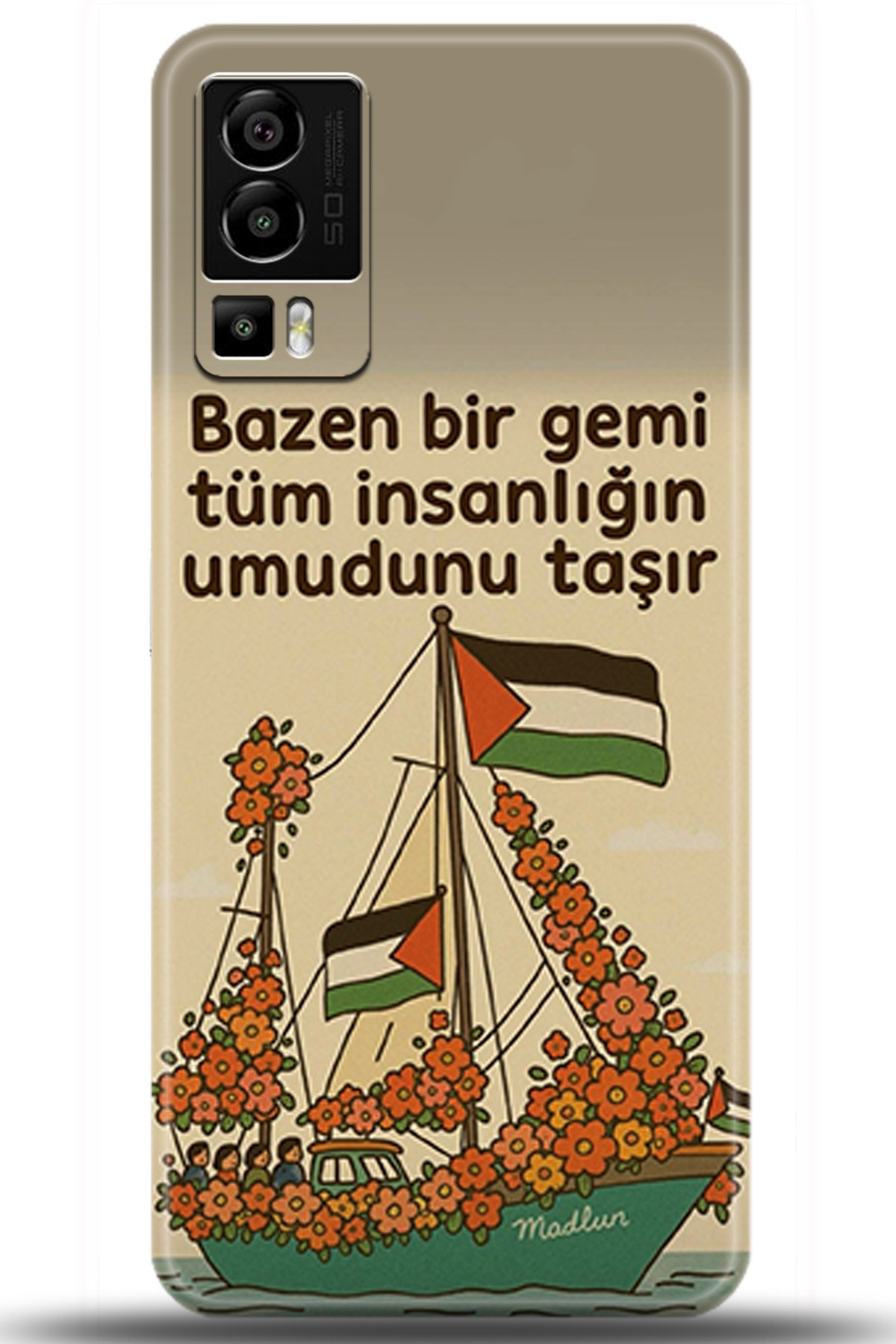 General Mobile GM 23 Uyumlu Kılıf HD Baskılı Kılıf - Followed Institution 5739