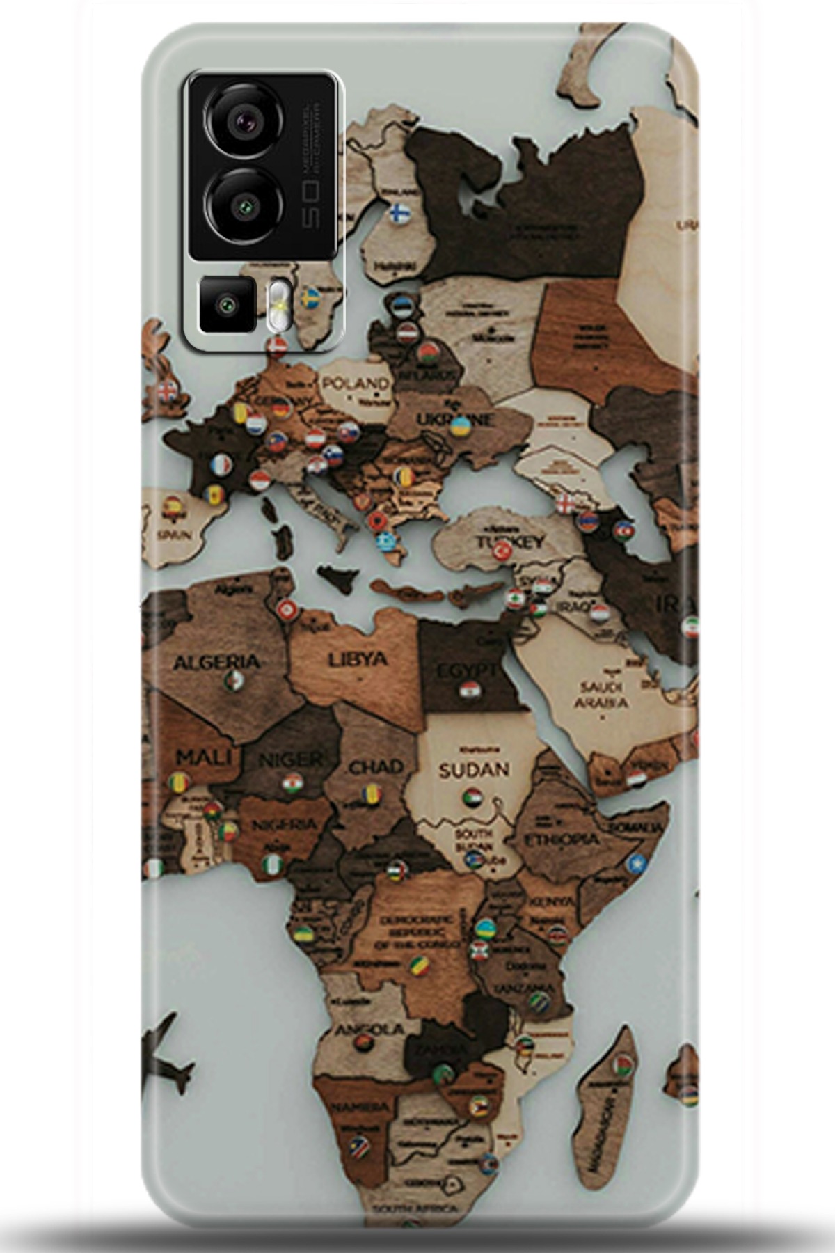 General Mobile GM 23 Uyumlu Kılıf HD Baskılı Kılıf - Followed Institution 5891