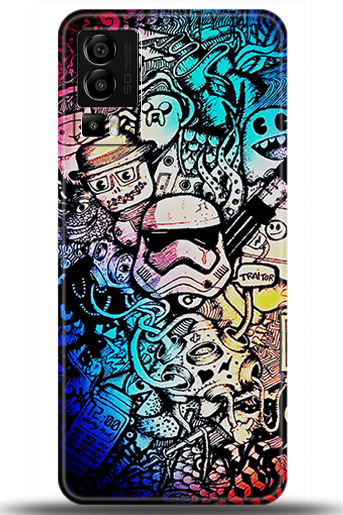 General Mobile GM 23 Uyumlu Kılıf HD Baskılı Kılıf - Followed Institution 5973