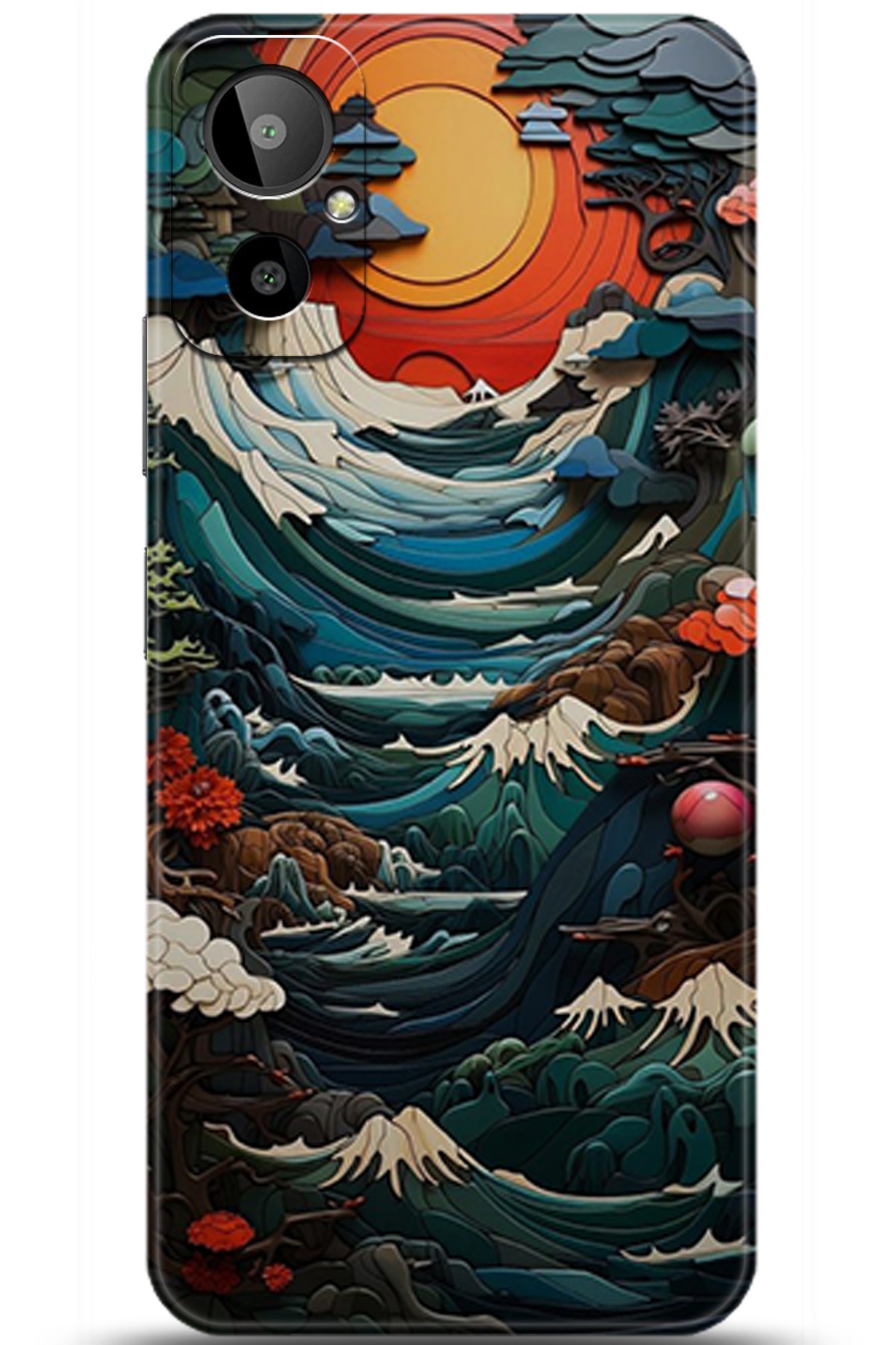 General Mobile GM 23 SE Uyumlu Kılıf HD Baskılı Kılıf - Followed Institution 5009