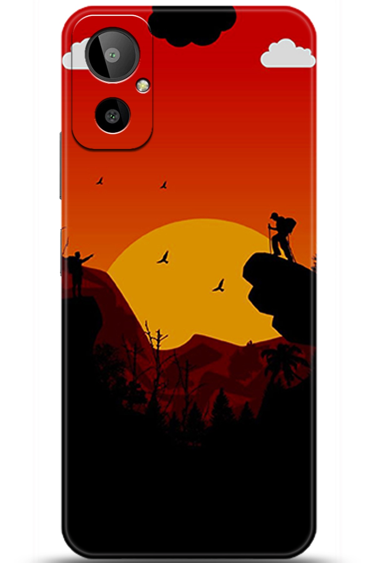 General Mobile GM 23 SE Uyumlu Kılıf HD Baskılı Kılıf - Followed Institution 5407