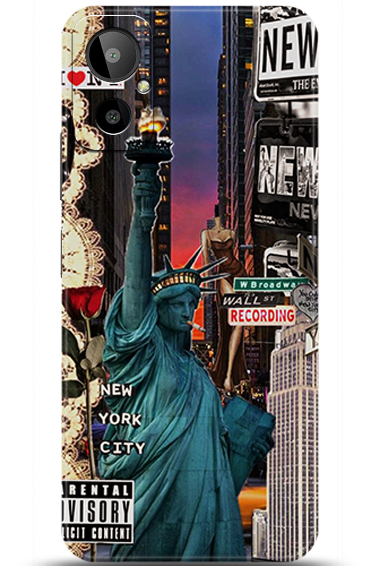 General Mobile GM 23 SE Uyumlu Kılıf HD Baskılı Kılıf - Followed Institution 5618