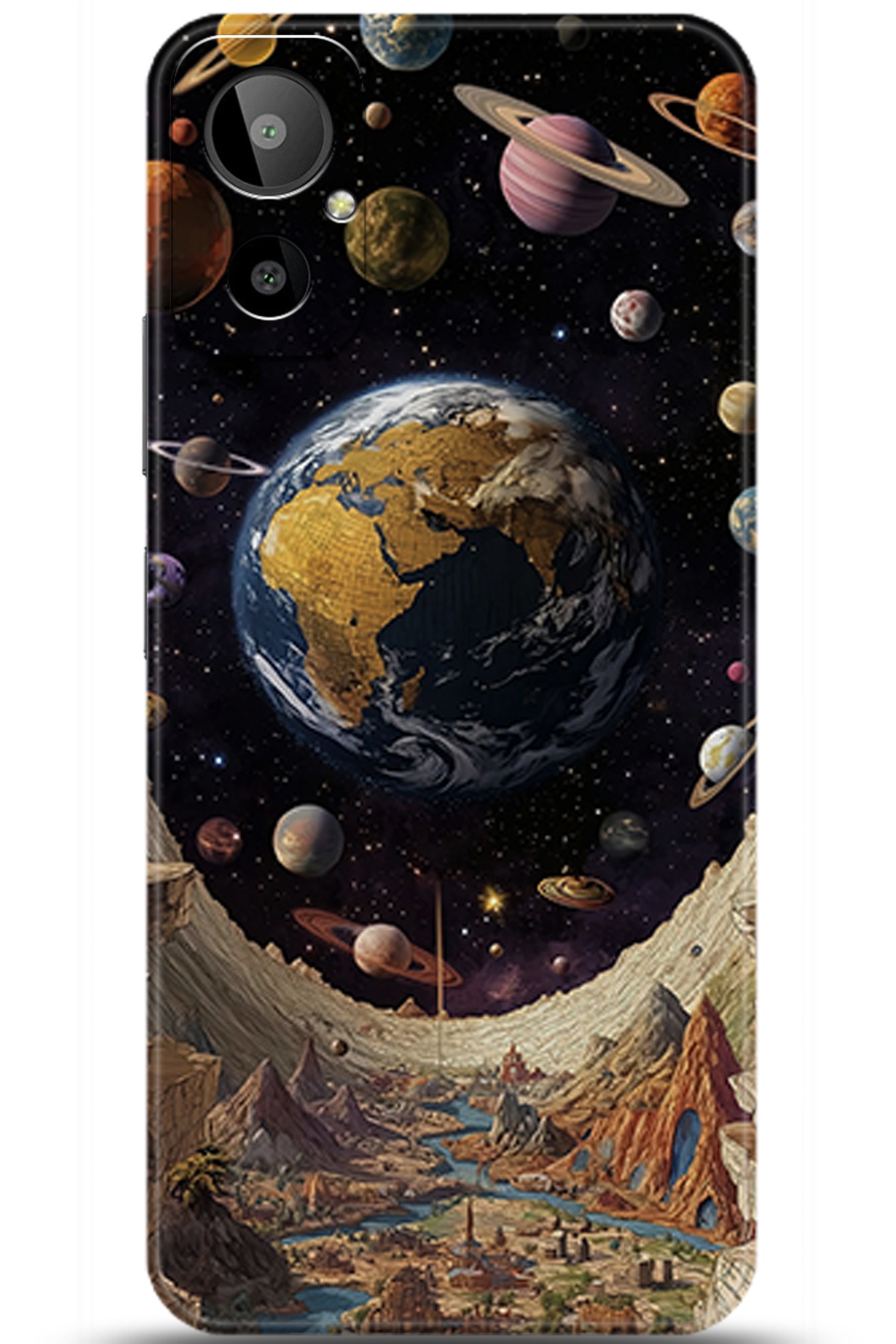 General Mobile GM 23 SE Uyumlu Kılıf HD Baskılı Kılıf - Followed Institution 5758