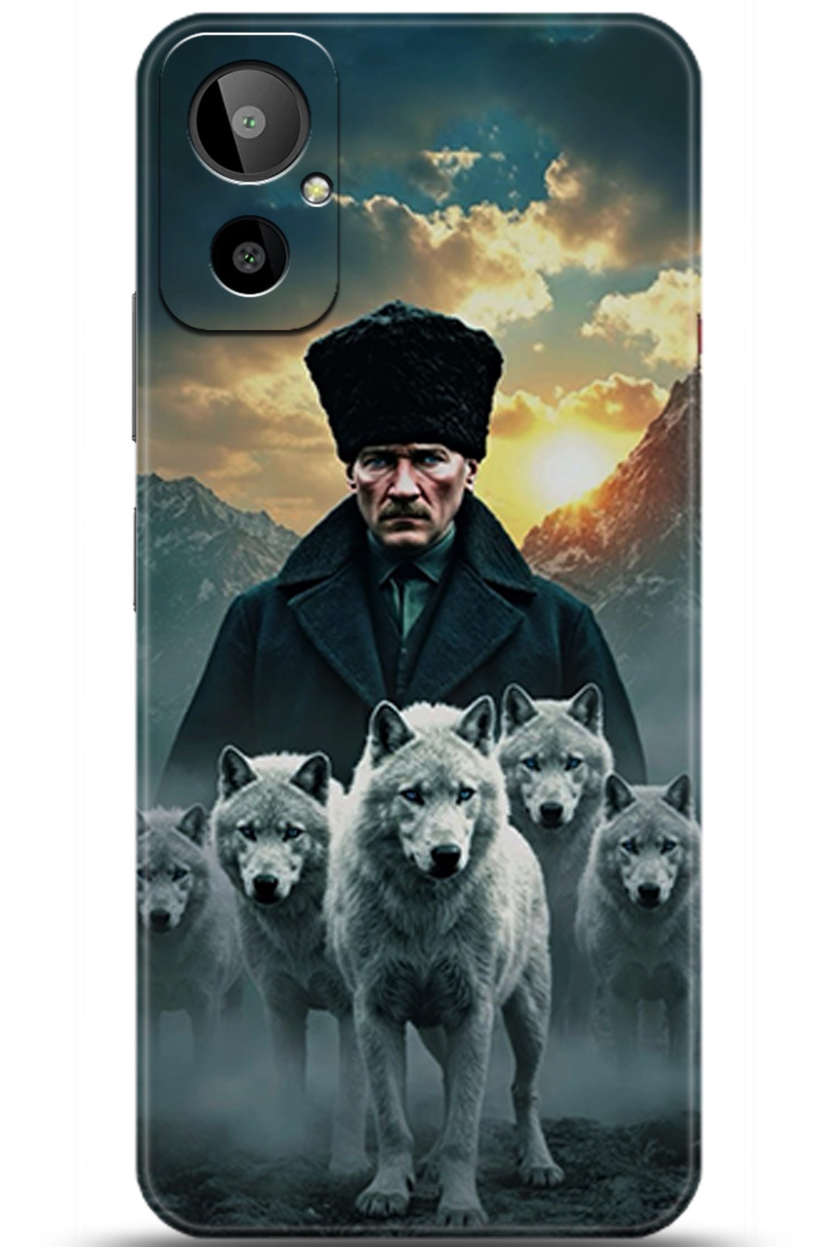 General Mobile GM 23 SE Uyumlu Kılıf HD Baskılı Kılıf - Followed Institution 5811