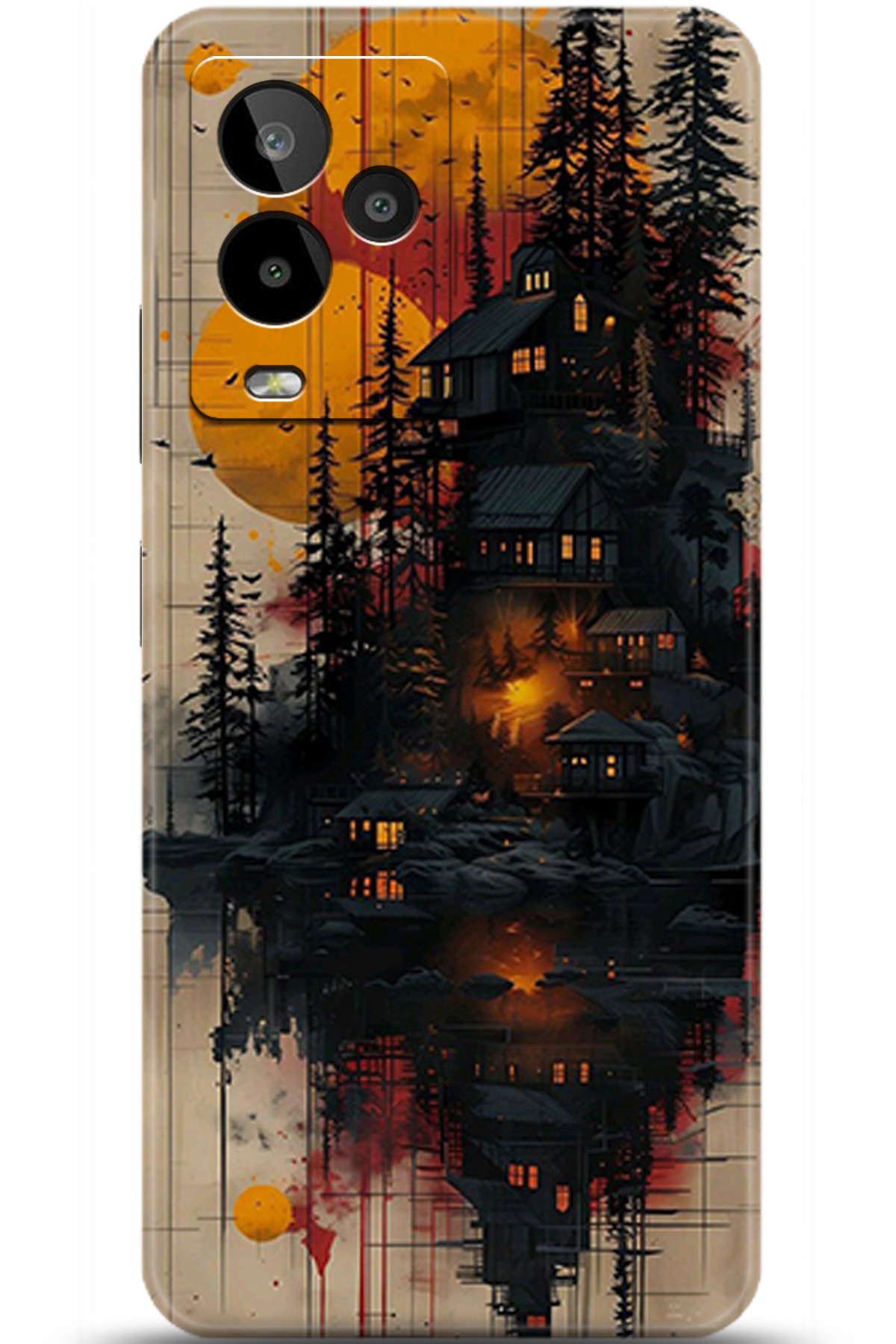 General Mobile GM 24 Pro Uyumlu Kılıf HD Baskılı Kılıf - Followed Institution 5292