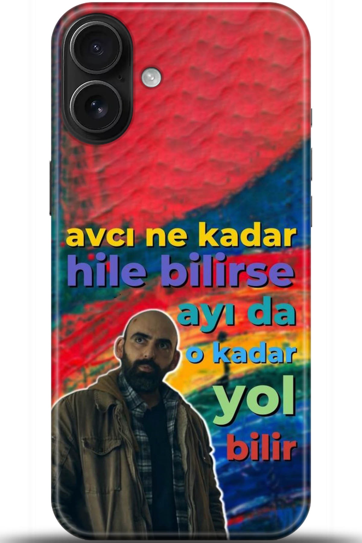 Apple iPhone 16 Uyumlu Kılıf HD Baskılı Kılıf - Followed Institution 5006