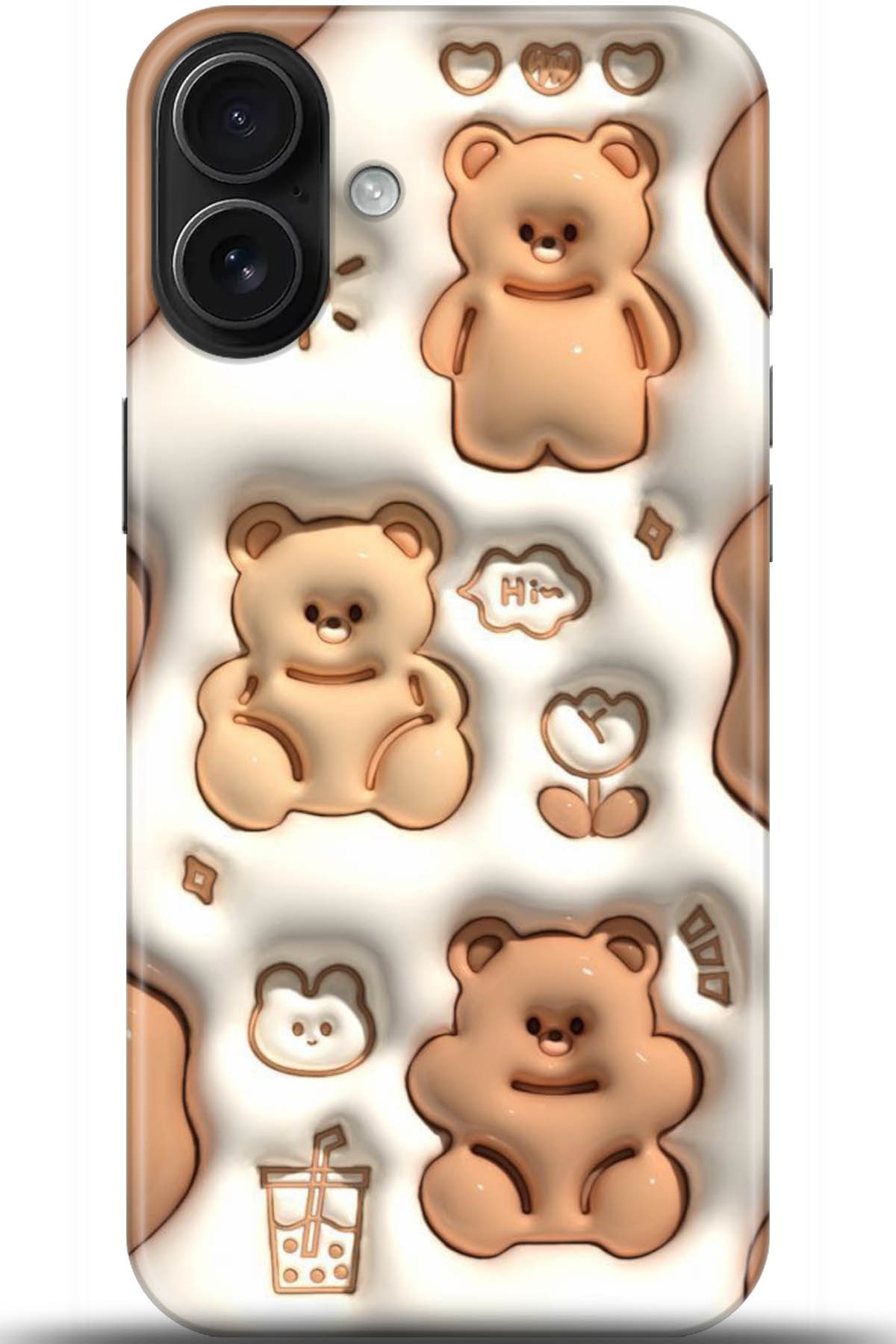 Apple iPhone 16 Uyumlu Kılıf HD Baskılı Kılıf - Followed Institution 5047